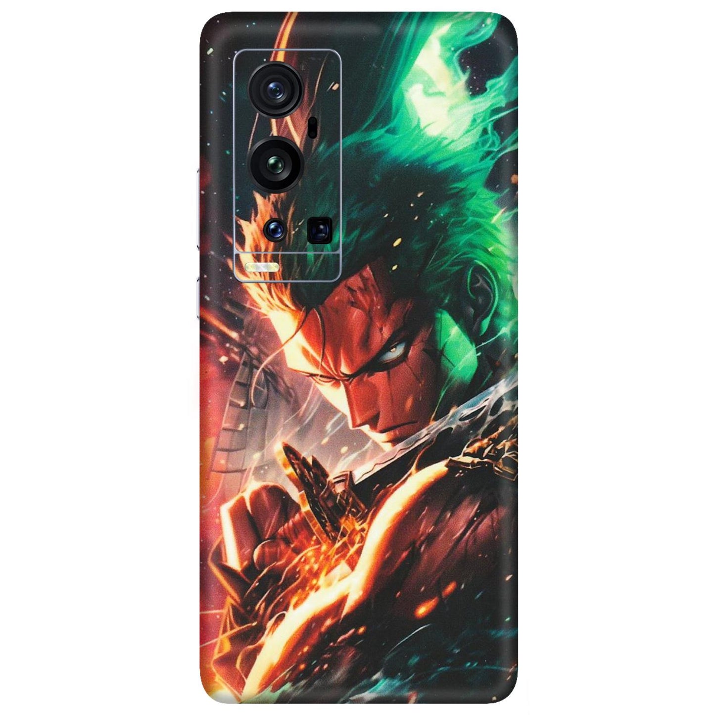 VIVO Z/V/X/T/U/S Series Phone Skins (All Models) - Anime Gojo Sword - Matte Finish (M-32) Vivo X60 Pro Plus