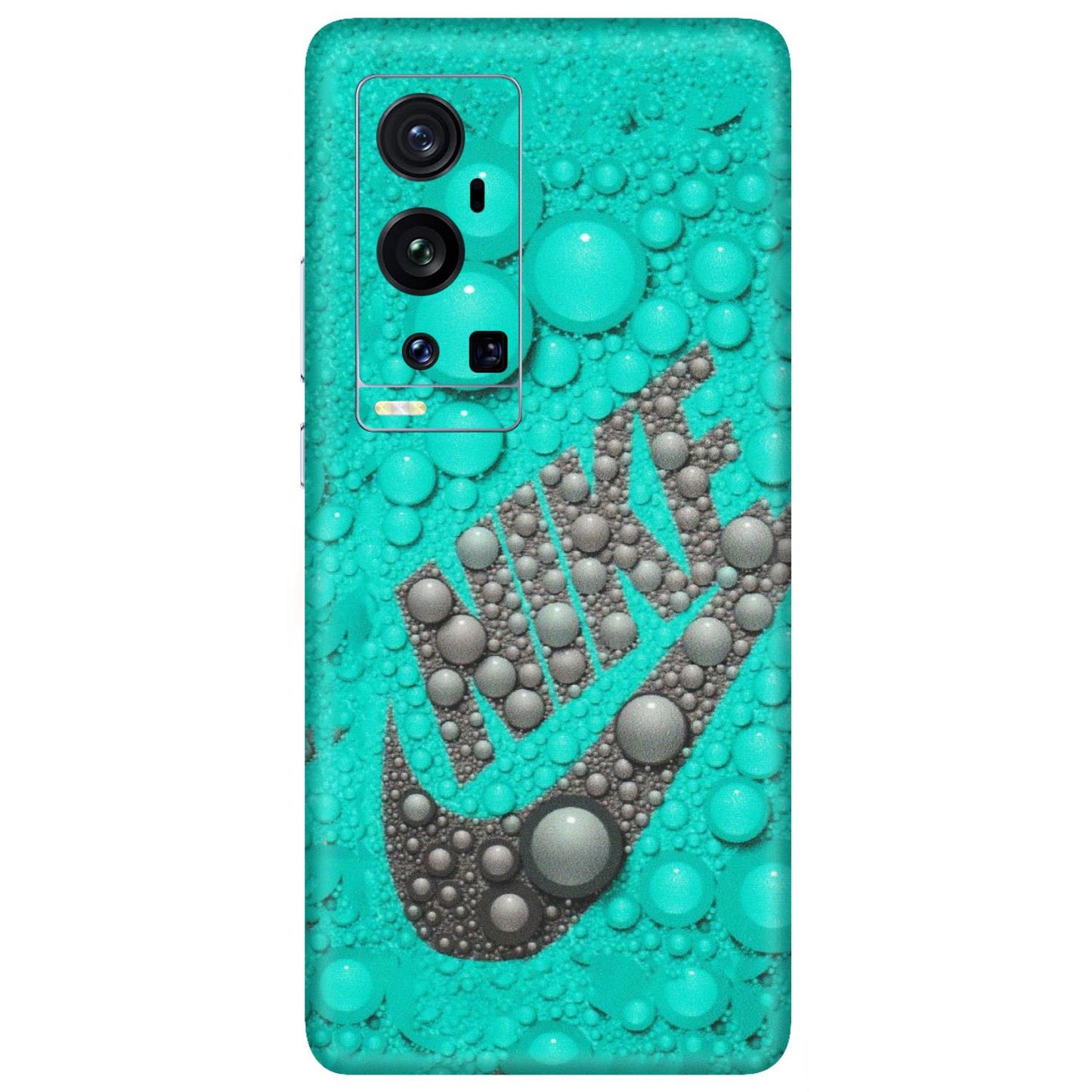 VIVO Z/V/X/T/U/S Series Phone Skins (All Models) - Shoe Brand Bubbles - Matte Finish (M-42) Vivo X60 Pro Plus