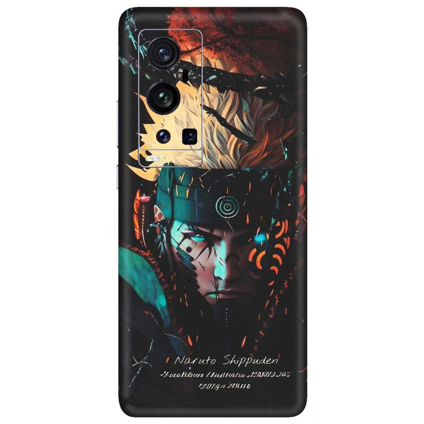 VIVO Z/V/X/T/U/S Series Phone Skins (All Models) - Naruto Shippuden - Matte Finish (M-76) Vivo X60 Pro Plus