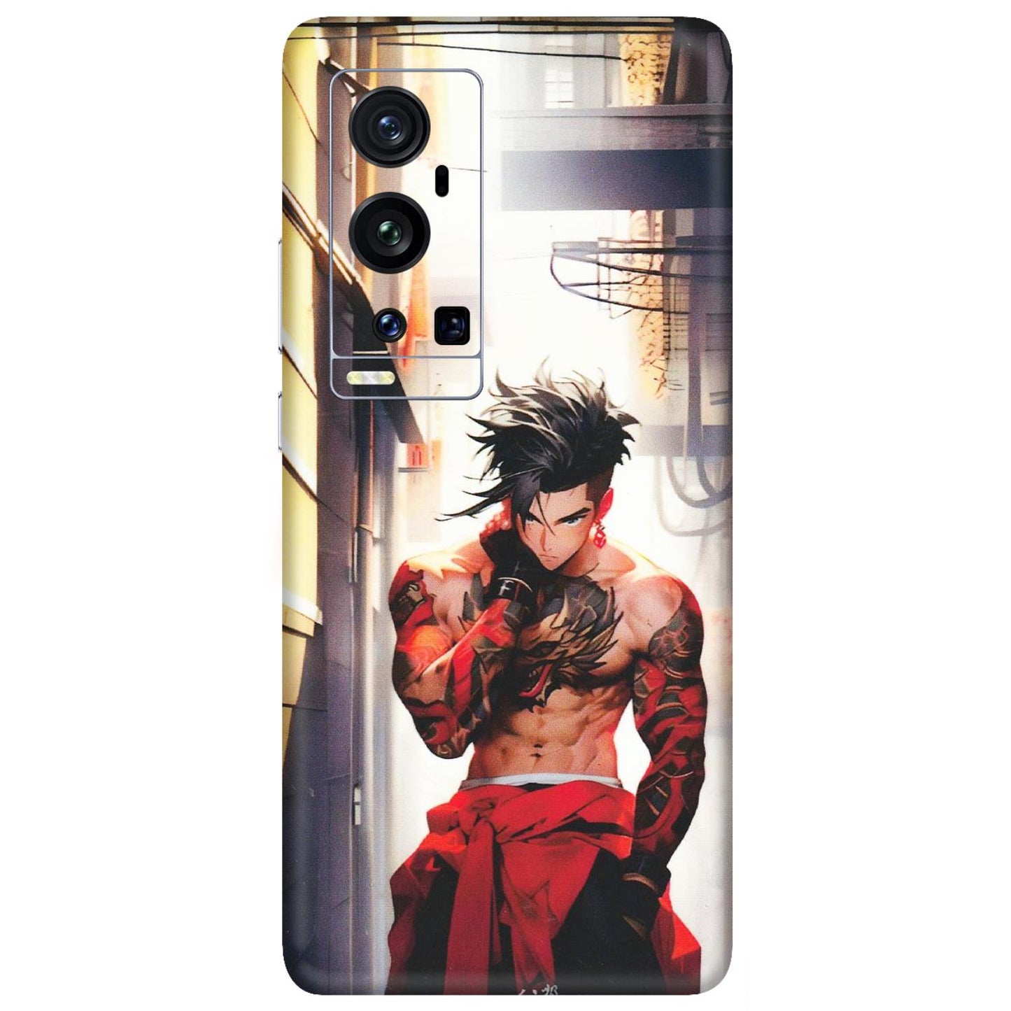 VIVO Z/V/X/T/U/S Series Phone Skins (All Models) - In the streets of Japan - Matte Finish (M-77) Vivo X60 Pro Plus