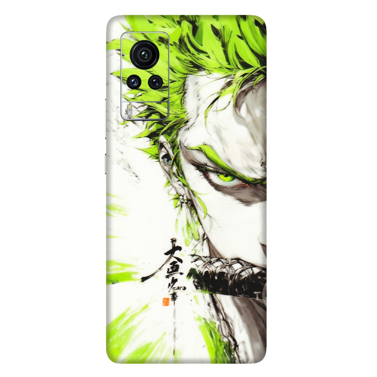 VIVO Z/V/X/T/U/S Series Phone Skins (All Models) - Roro Taku Anime - Transparent Finish (T-18) Vivo X60 Pro