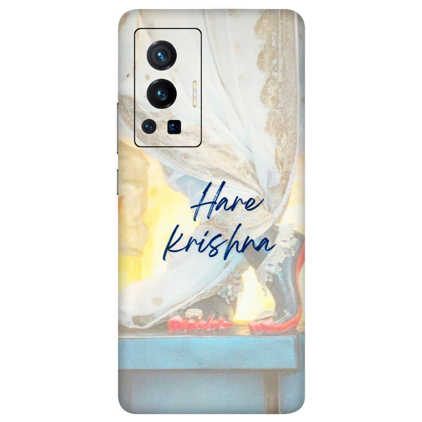 VIVO Z/V/X/T/U/S Series Phone Skins (All Models) - Hare Krishna - 3D Embossed Finish (L-03) Vivo X70 Pro (5G)