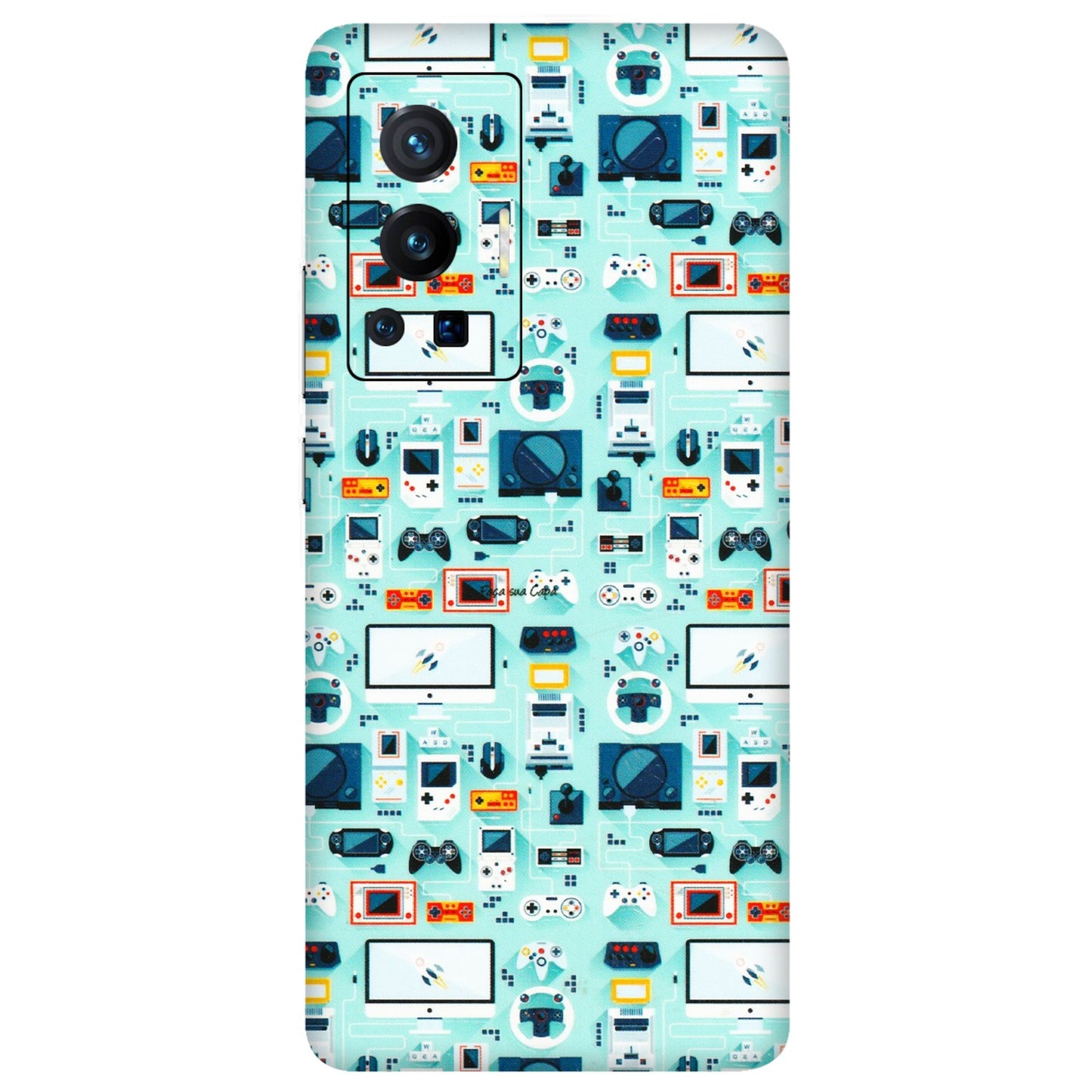 VIVO Z/V/X/T/U/S Series Phone Skins (All Models) - Gadgets Doodle - 3D Embossed Finish (L-184) Vivo X70 Pro (5G)