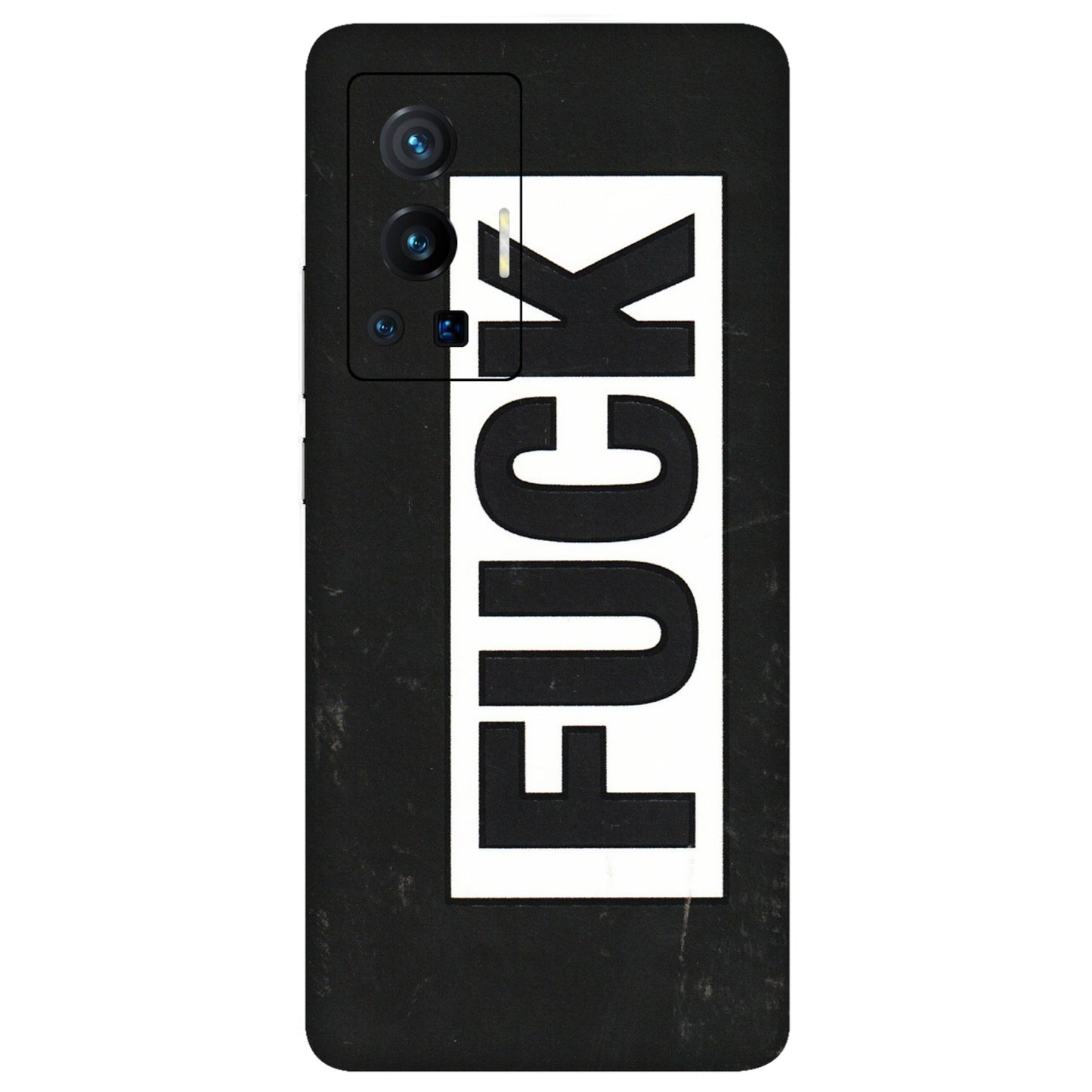 VIVO Z/V/X/T/U/S Series Phone Skins (All Models) - The F Word - 3D Embossed Finish (L-255) Vivo X70 Pro (5G)