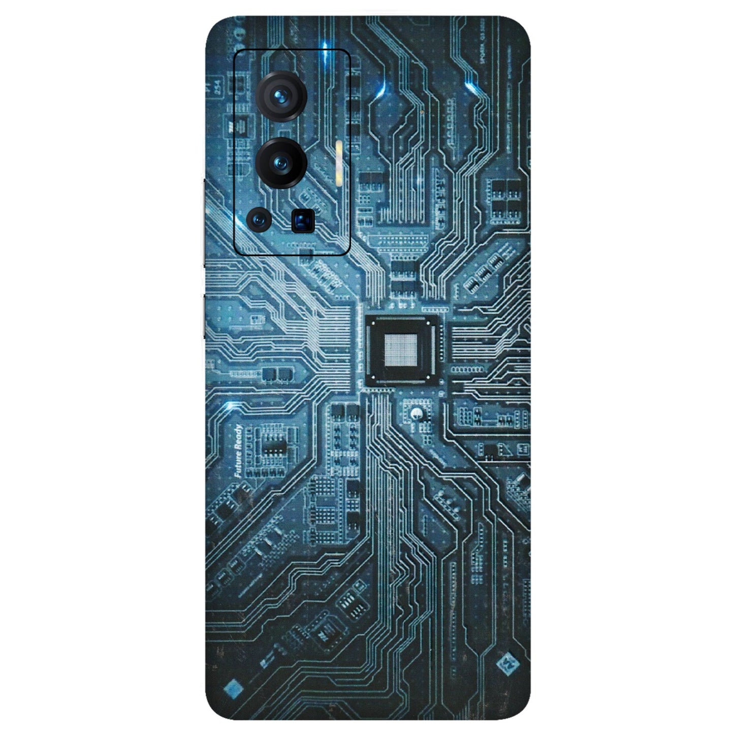 VIVO Z/V/X/T/U/S Series Phone Skins (All Models) - Original Circuit - 3D Embossed Finish (L-267) Vivo X70 Pro (5G)