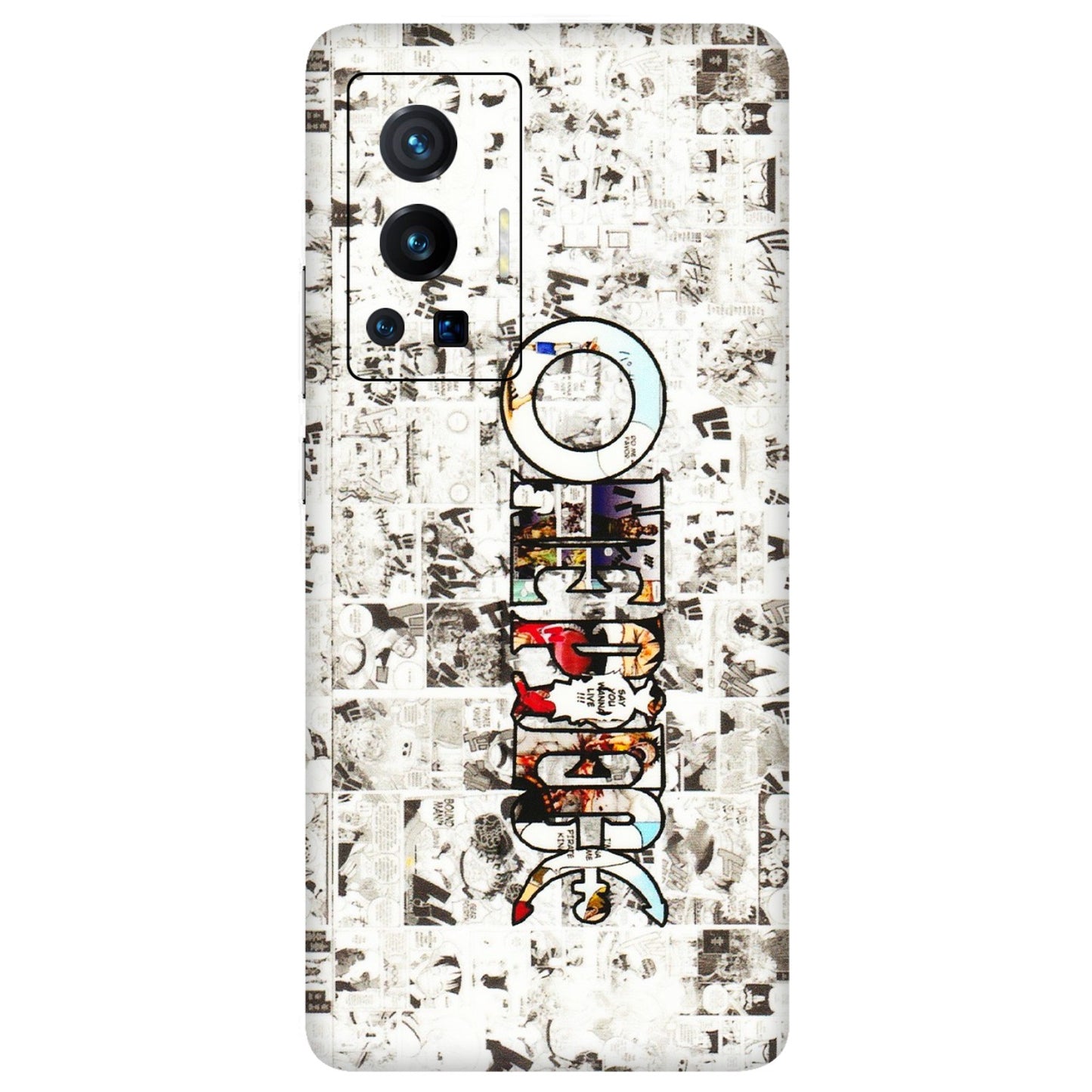 VIVO Z/V/X/T/U/S Series Phone Skins (All Models) - One Piece Manga - 3D Embossed Finish (L-26) Vivo X70 Pro (5G)