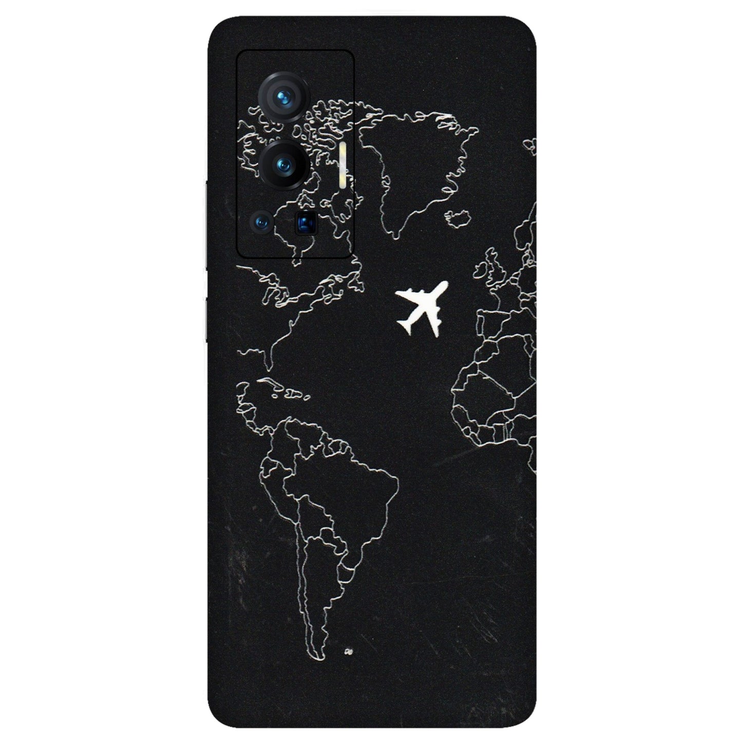 VIVO Z/V/X/T/U/S Series Phone Skins (All Models) - Never Ending Travel - 3D Embossed Finish (L-79) Vivo X70 Pro (5G)