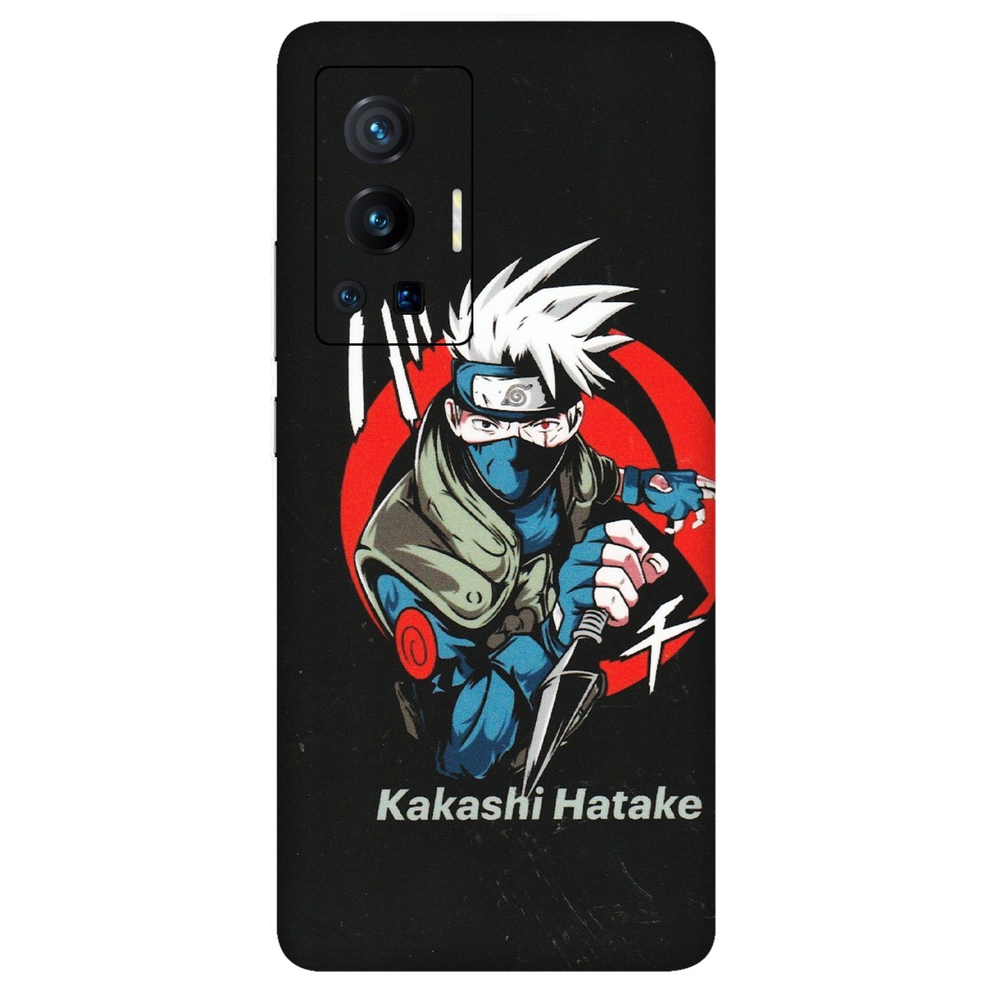 VIVO Z/V/X/T/U/S Series Phone Skins (All Models) - Naruto Kakashi Hatake Killer - Matte Finish (M-114) Vivo X70 Pro (5G)