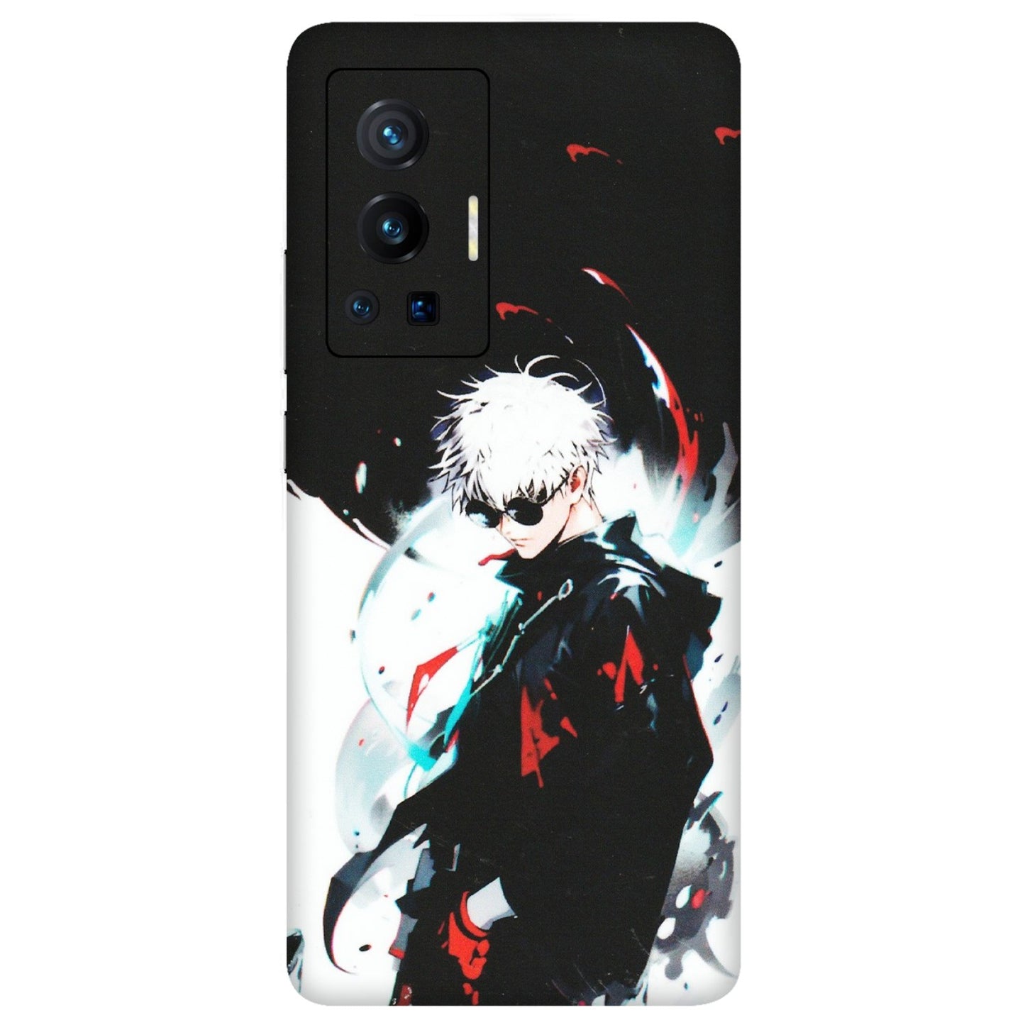 VIVO Z/V/X/T/U/S Series Phone Skins (All Models) - Gojo Powerful Charater Kaisen Anime - Matte Finish (M-144) Vivo X70 Pro (5G)