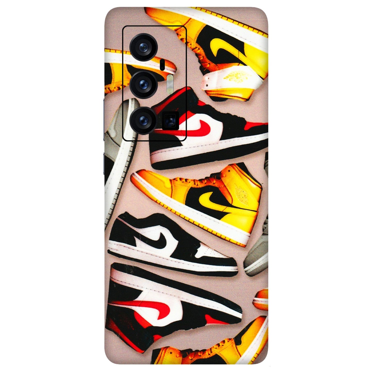 VIVO Z/V/X/T/U/S Series Phone Skins (All Models) - Sneaker Lover - 3D Embossed Finish (L-135) Vivo X70 Pro Plus (5G)