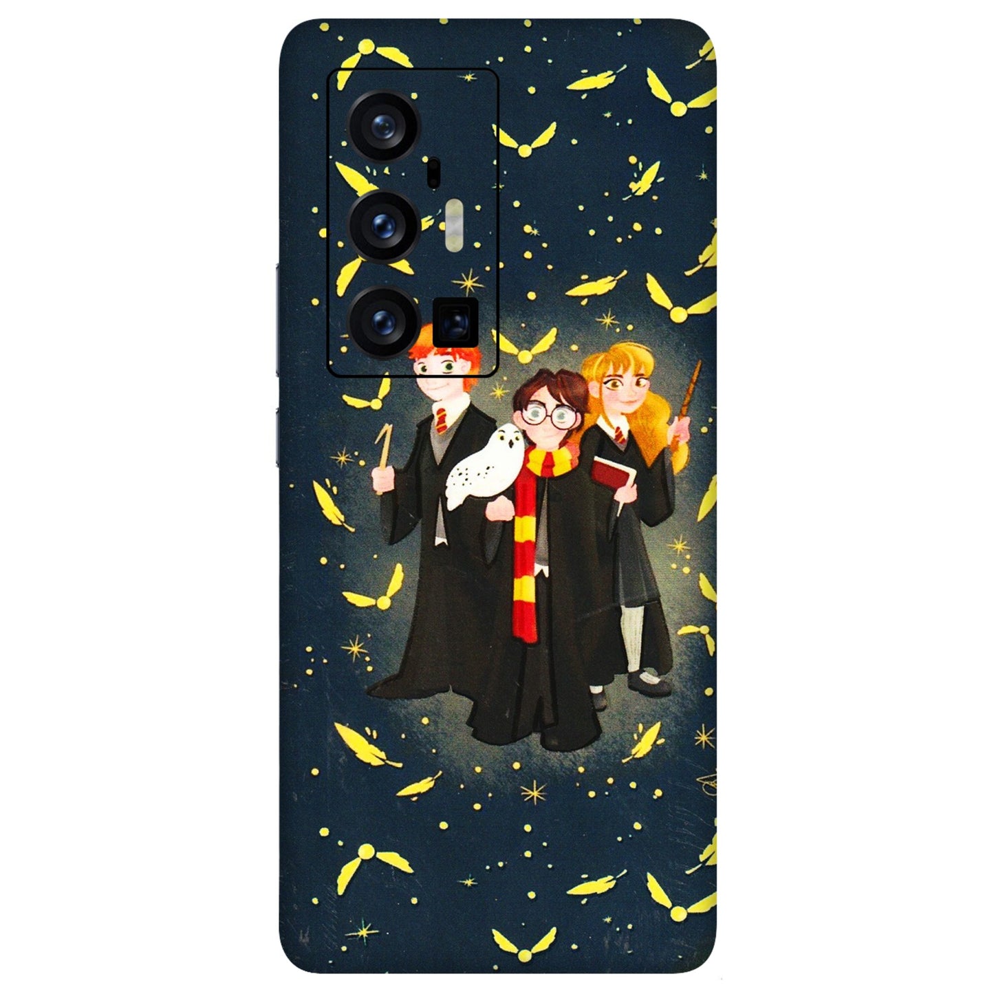 VIVO Z/V/X/T/U/S Series Phone Skins (All Models) - Harry Potter - 3D Embossed Finish (L-183) Vivo X70 Pro Plus (5G)
