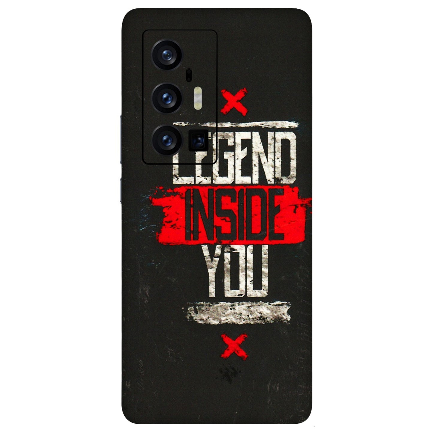 VIVO Z/V/X/T/U/S Series Phone Skins (All Models) - Legend Inside You - 3D Embossed Finish (L-186) Vivo X70 Pro Plus (5G)