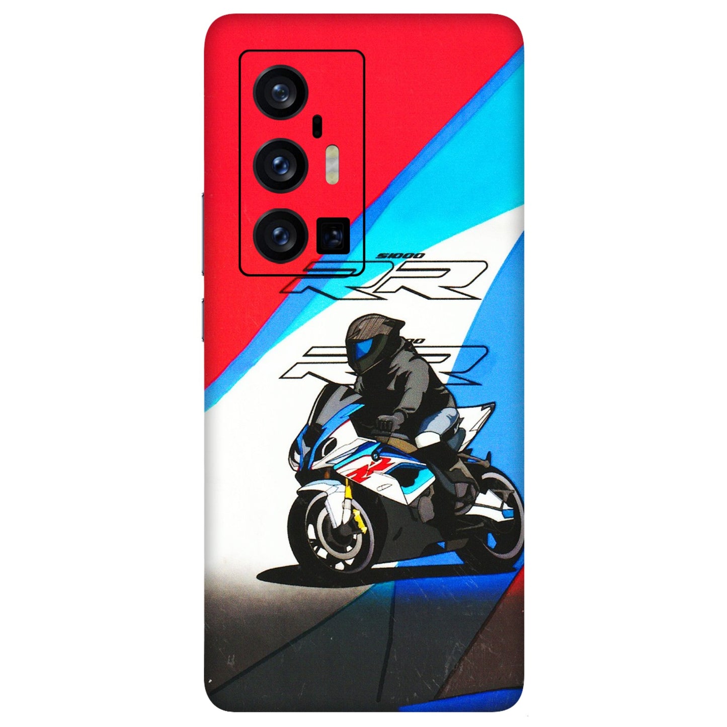 VIVO Z/V/X/T/U/S Series Phone Skins (All Models) - Bikers Love - 3D Embossed Finish (L-58) Vivo X70 Pro Plus (5G)