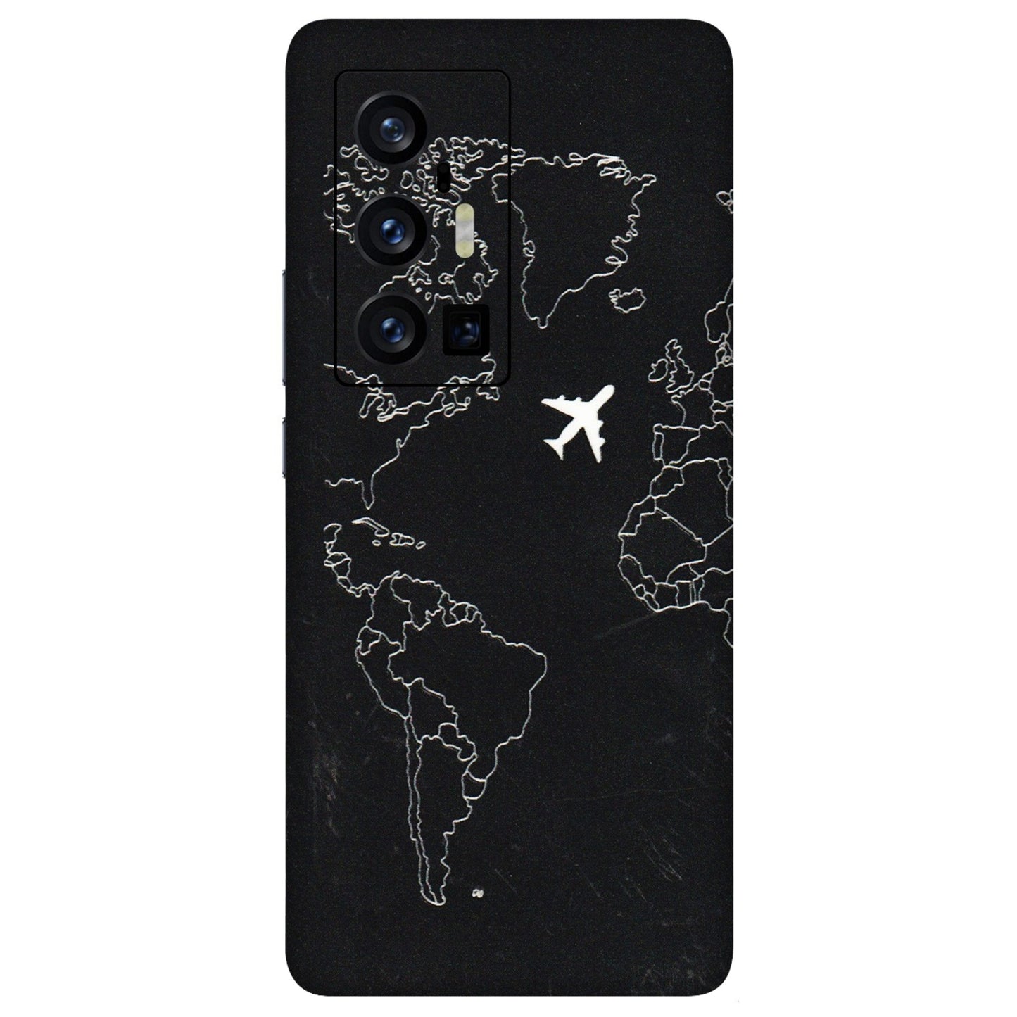 VIVO Z/V/X/T/U/S Series Phone Skins (All Models) - Never Ending Travel - 3D Embossed Finish (L-79) Vivo X70 Pro Plus (5G)