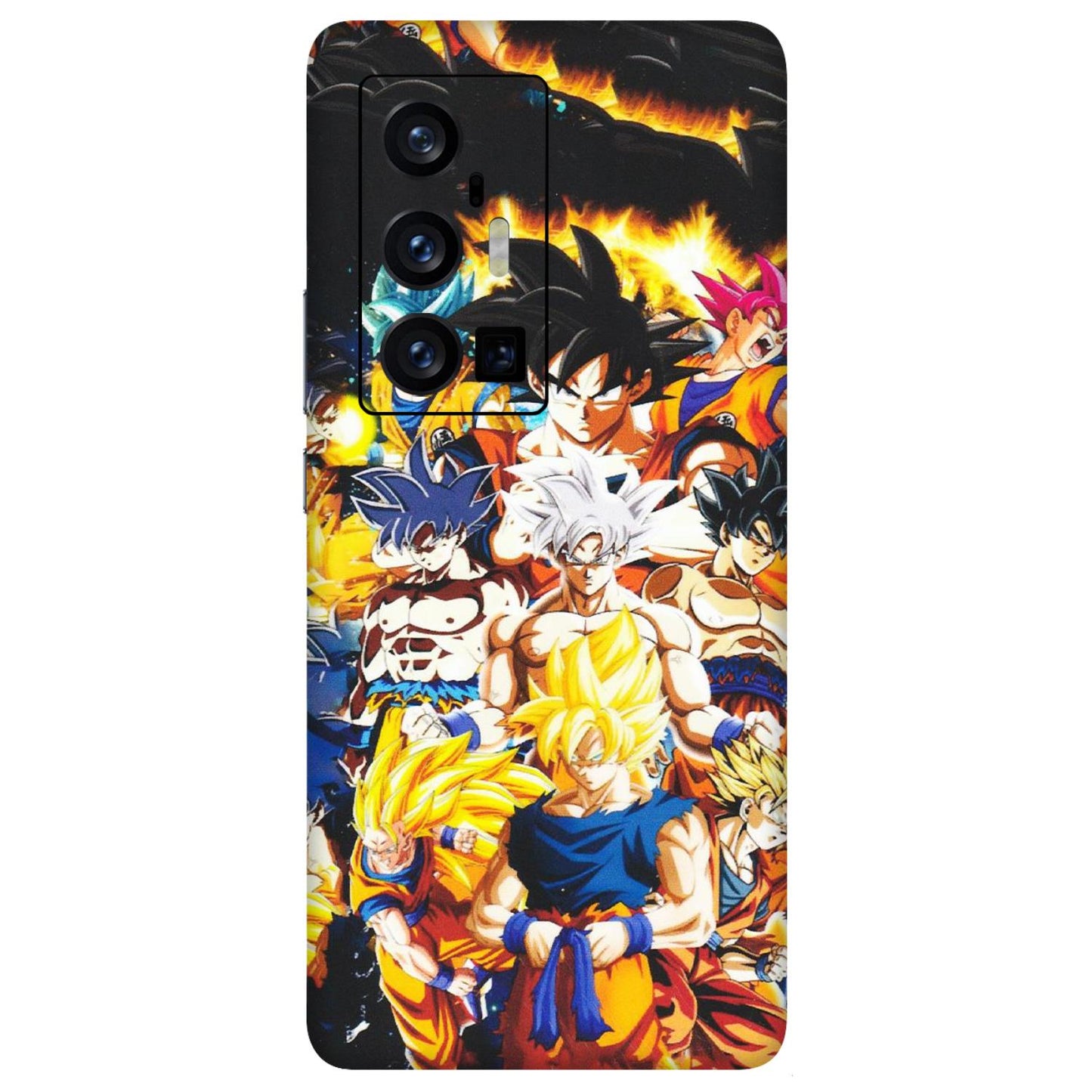 VIVO Z/V/X/T/U/S Series Phone Skins (All Models) - Ultimate Dragon Ball Z - Matte Finish (M-100) Vivo X70 Pro Plus (5G)