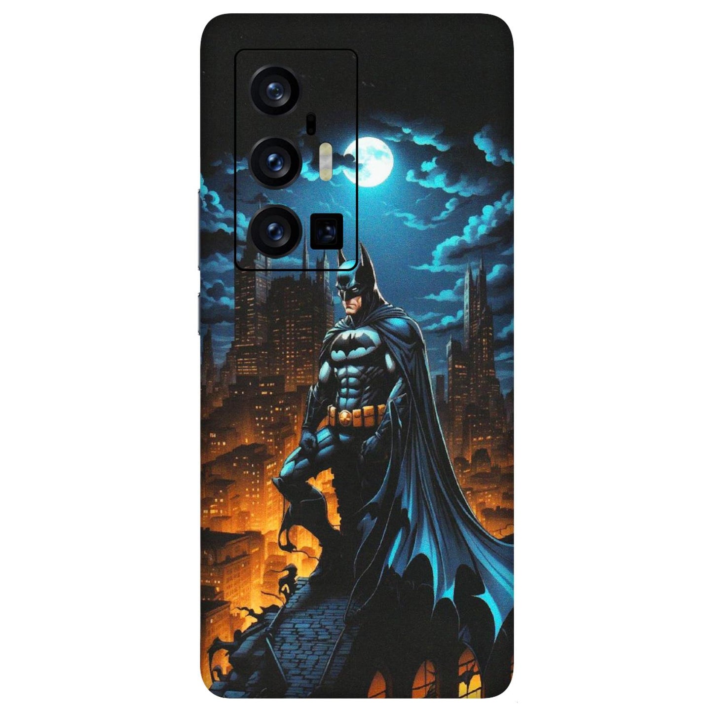 VIVO Z/V/X/T/U/S Series Phone Skins (All Models) - Batman Arkham City - Matte Finish (M-01) Vivo X70 Pro Plus (5G)