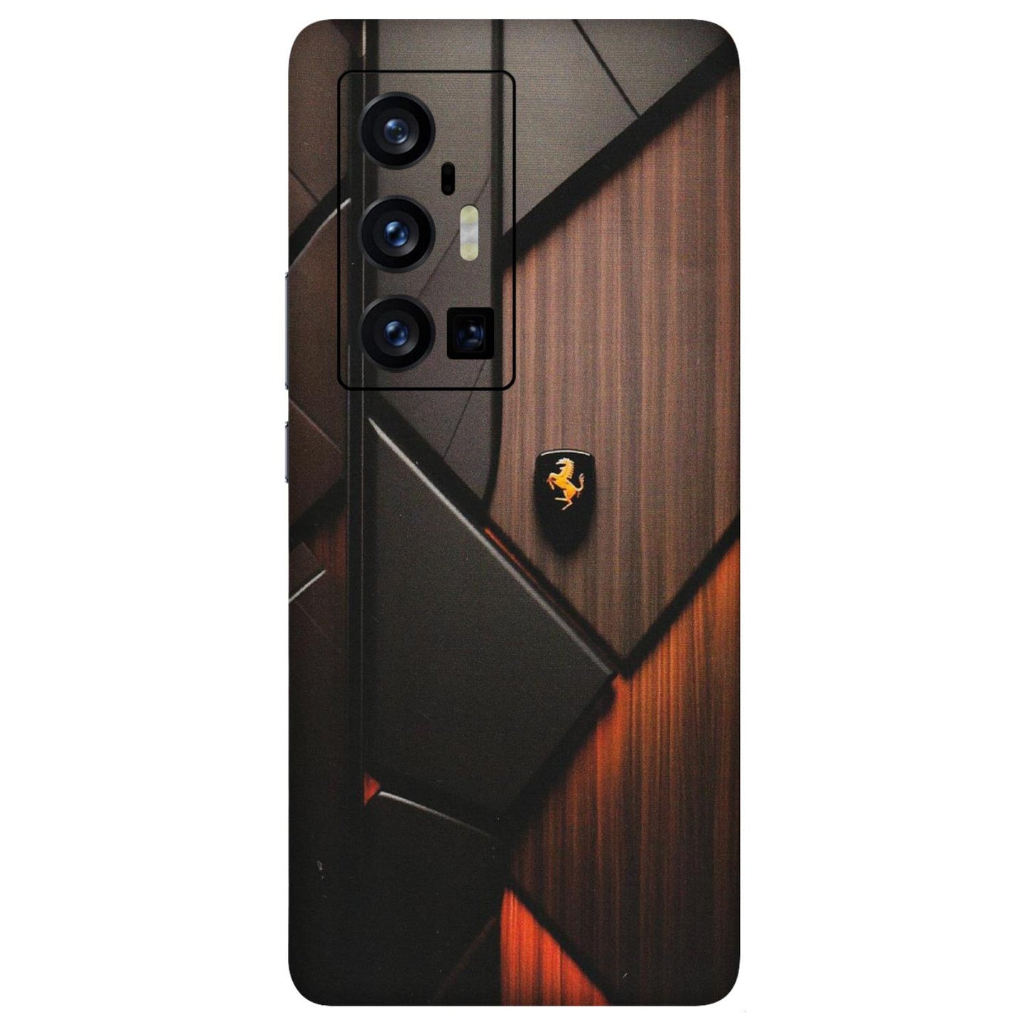 VIVO Z/V/X/T/U/S Series Phone Skins (All Models) - Lambo Beauty Wood Pattern Sober - Matte Finish (M-51) Vivo X70 Pro Plus (5G)