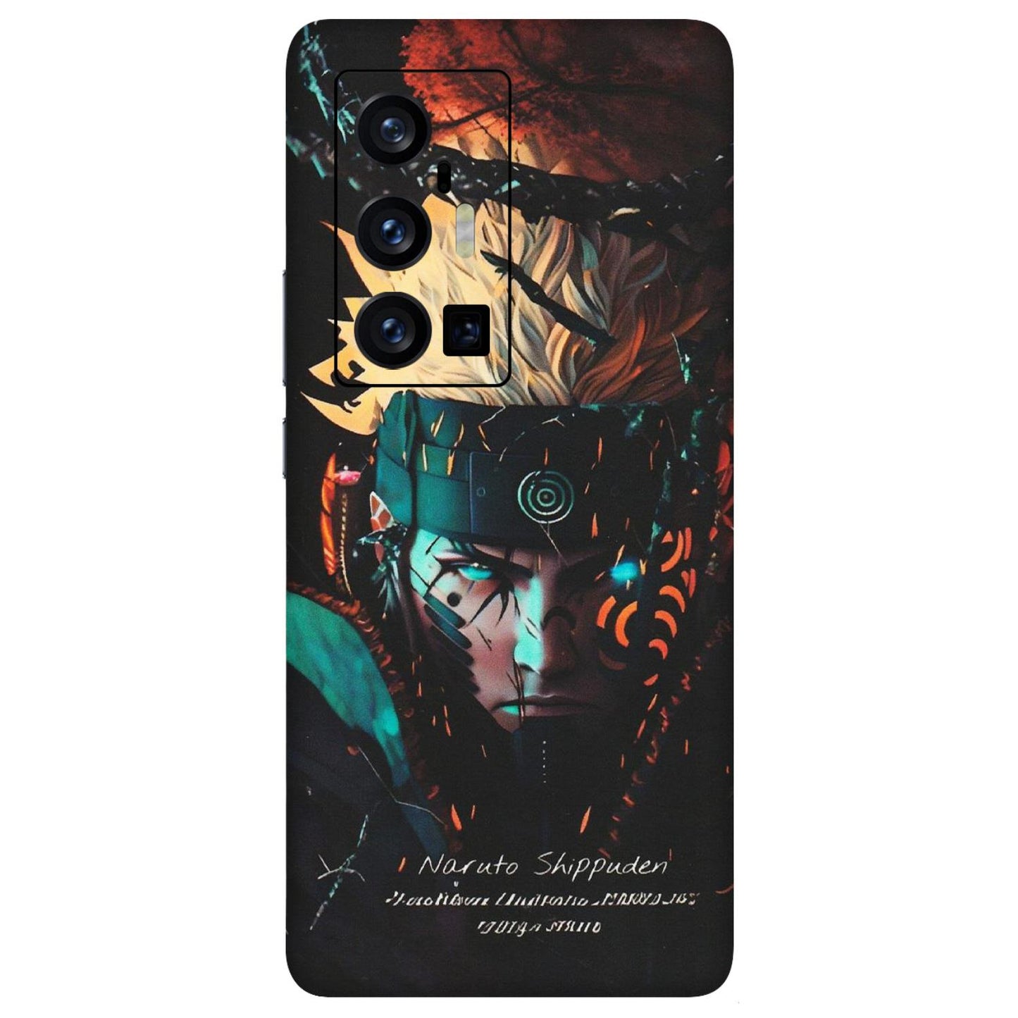 VIVO Z/V/X/T/U/S Series Phone Skins (All Models) - Naruto Shippuden - Matte Finish (M-76) Vivo X70 Pro Plus (5G)