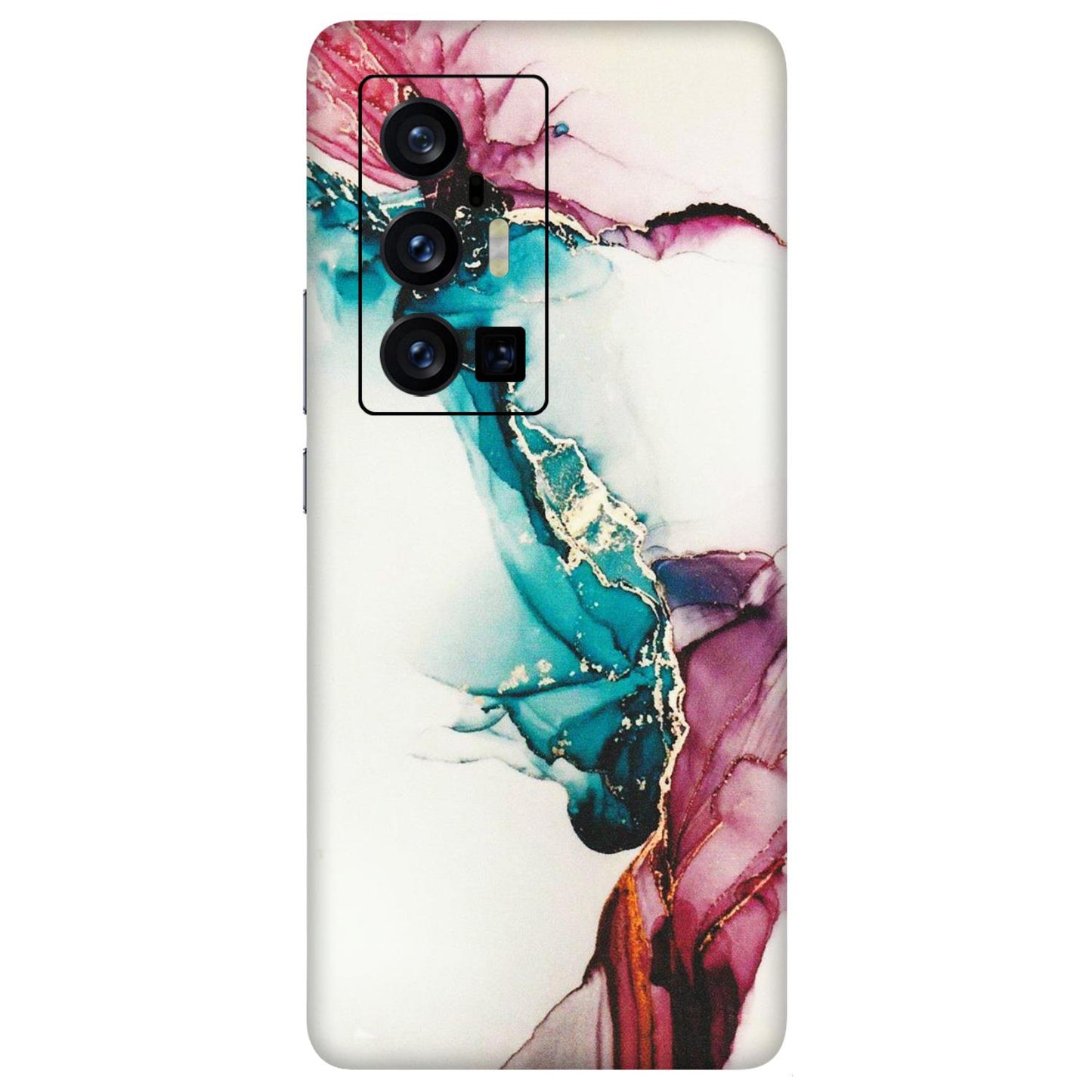 VIVO Z/V/X/T/U/S Series Phone Skins (All Models) - Elegant Marble - Matte Finish (M-81) Vivo X70 Pro Plus (5G)