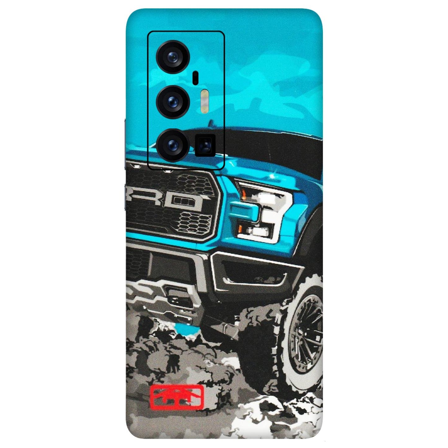 VIVO Z/V/X/T/U/S Series Phone Skins (All Models) - Off Roading Lover - Matte Finish (M-95) Vivo X70 Pro Plus (5G)
