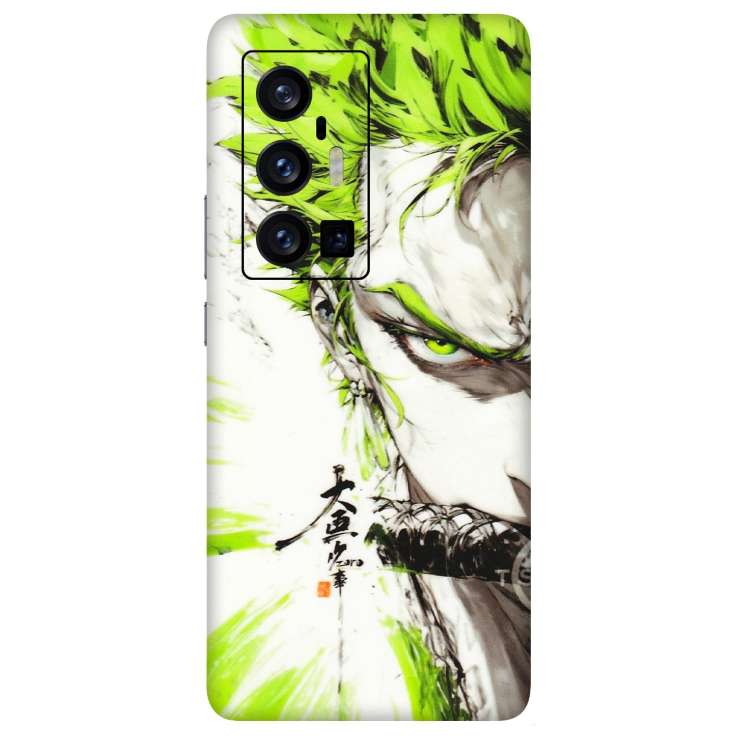 VIVO Z/V/X/T/U/S Series Phone Skins (All Models) - Roro Taku Anime - Transparent Finish (T-18) Vivo X70 Pro Plus (5G)