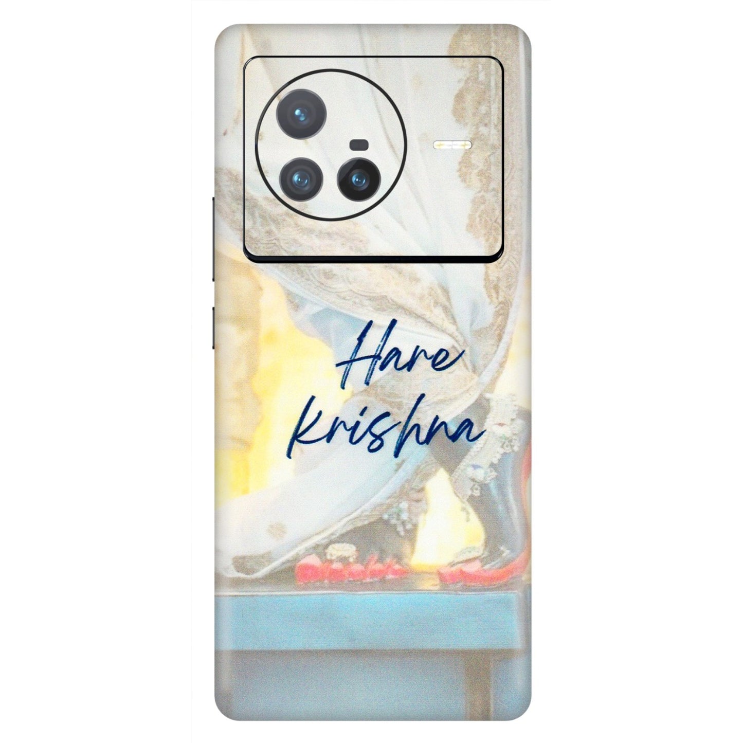 VIVO Z/V/X/T/U/S Series Phone Skins (All Models) - Hare Krishna - 3D Embossed Finish (L-03) Vivo X80 (5G)