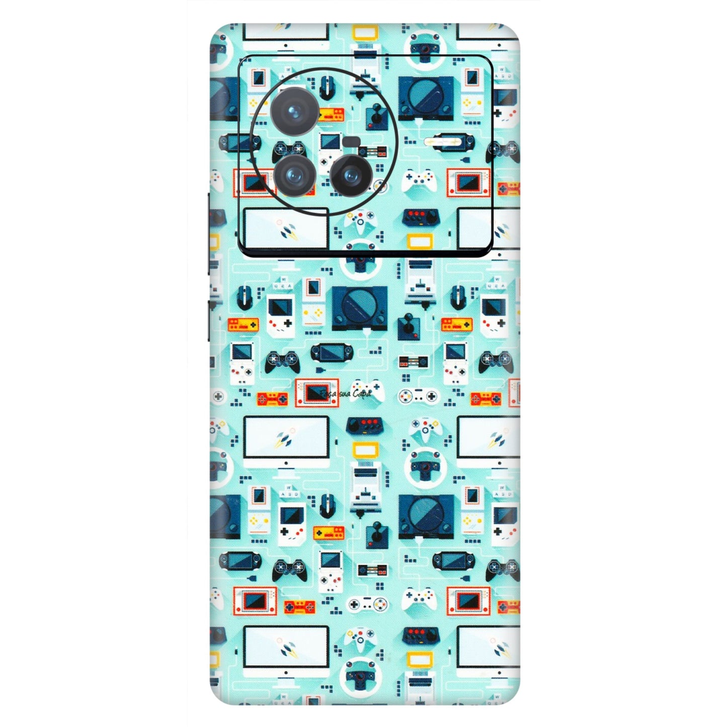 VIVO Z/V/X/T/U/S Series Phone Skins (All Models) - Gadgets Doodle - 3D Embossed Finish (L-184) Vivo X80 (5G)