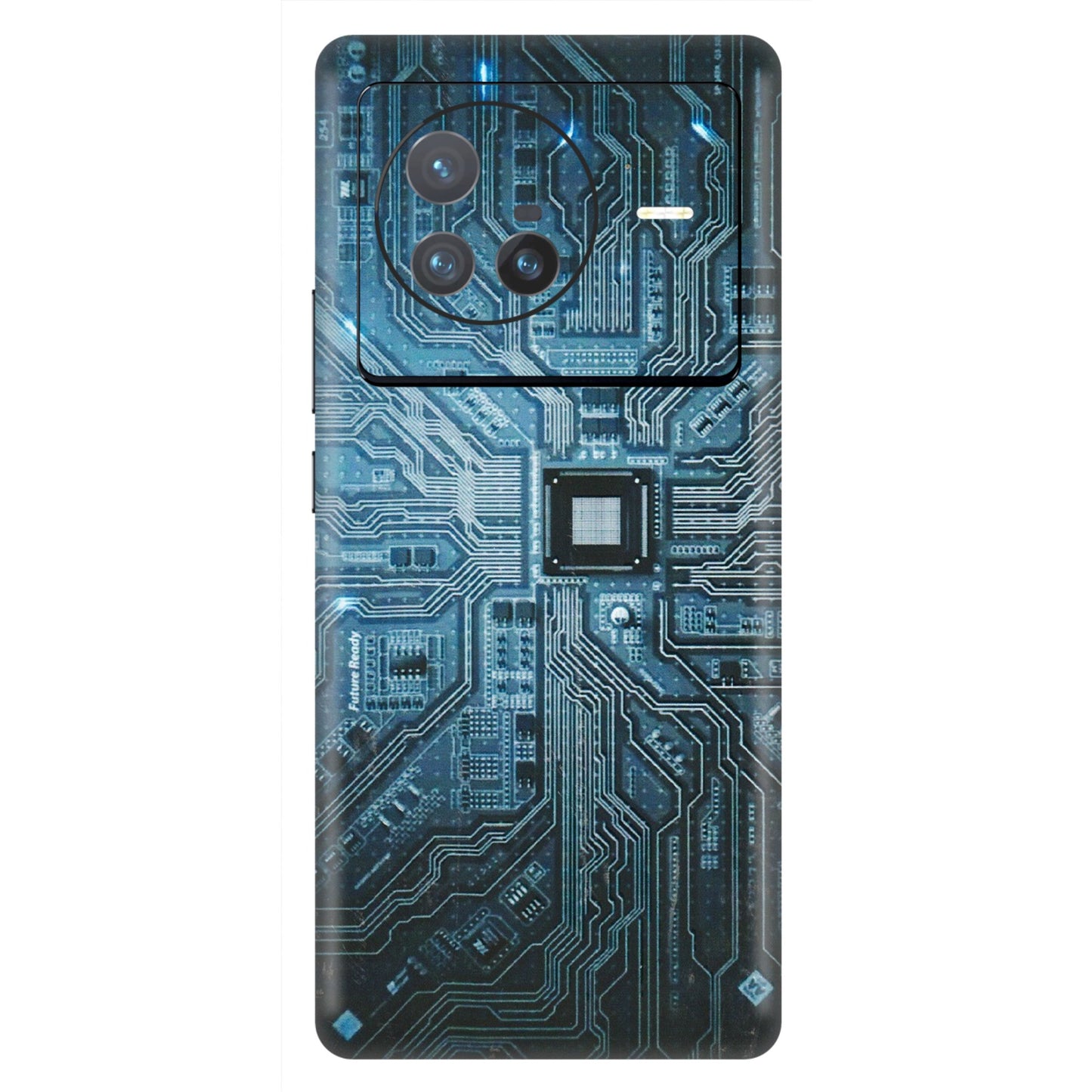 VIVO Z/V/X/T/U/S Series Phone Skins (All Models) - Original Circuit - 3D Embossed Finish (L-267) Vivo X80 (5G)
