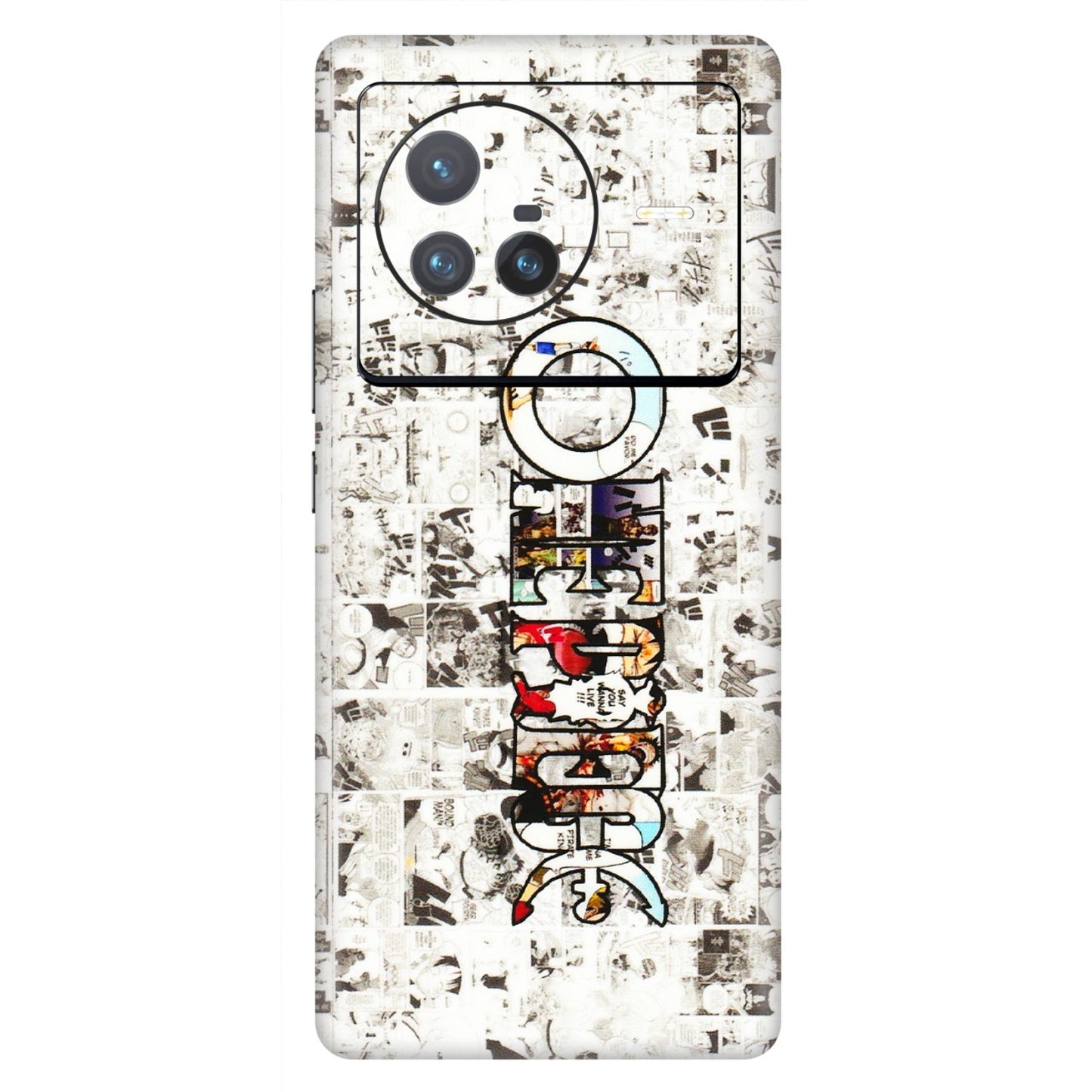 VIVO Z/V/X/T/U/S Series Phone Skins (All Models) - One Piece Manga - 3D Embossed Finish (L-26) Vivo X80 (5G)