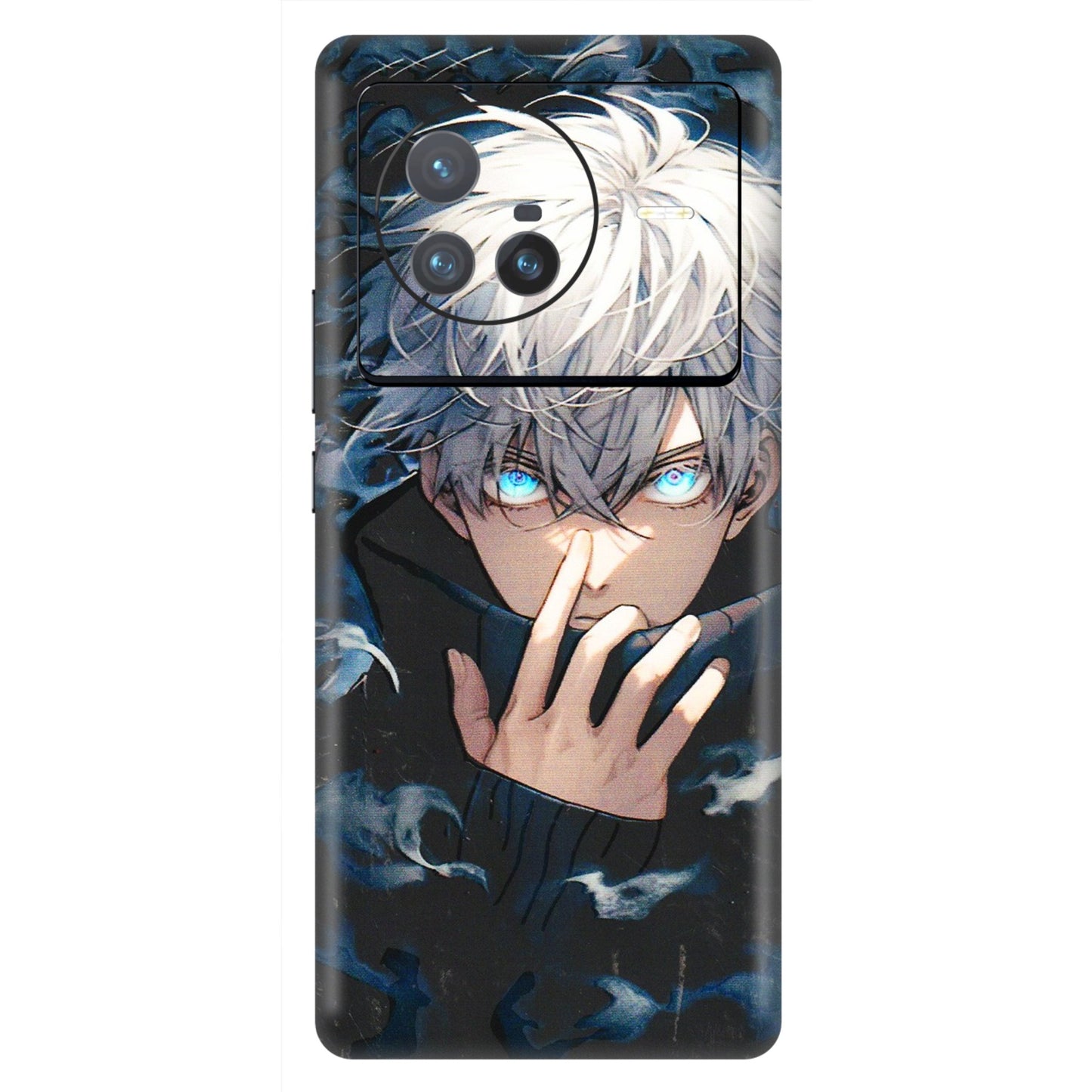 VIVO Z/V/X/T/U/S Series Phone Skins (All Models) - New Jujutsu Kaisen Anime - 3D Embossed Finish (L-313) Vivo X80 (5G)