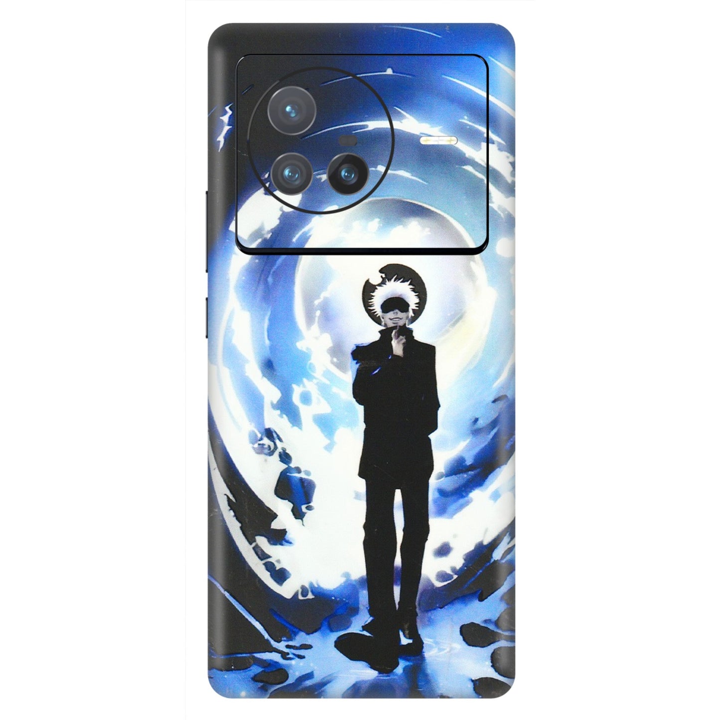 VIVO Z/V/X/T/U/S Series Phone Skins (All Models) - Jujustu Kaisen Anime Manga - 3D Embossed Finish (L-317) Vivo X80 (5G)