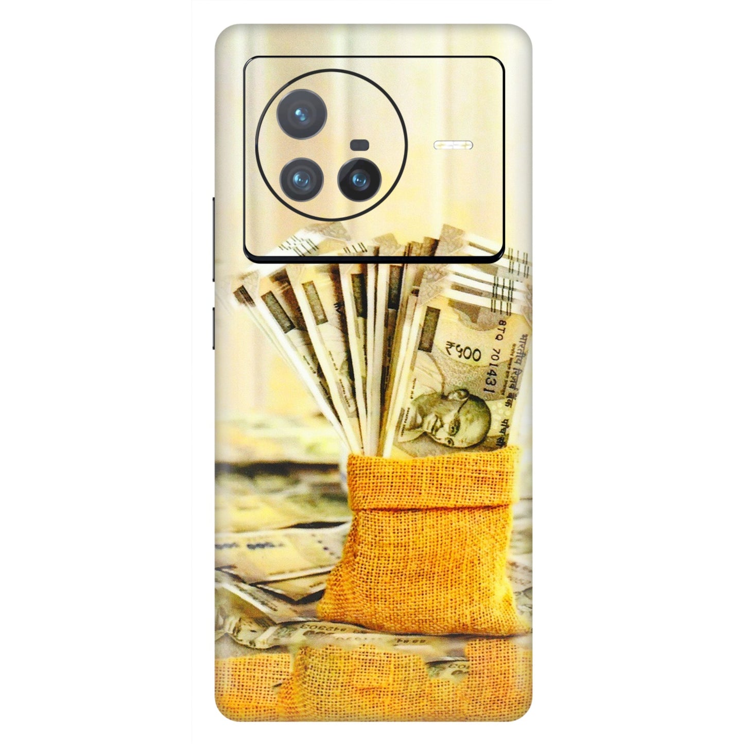 VIVO Z/V/X/T/U/S Series Phone Skins (All Models) - Show Me The Money - 3D Embossed Finish (L-52) Vivo X80 (5G)