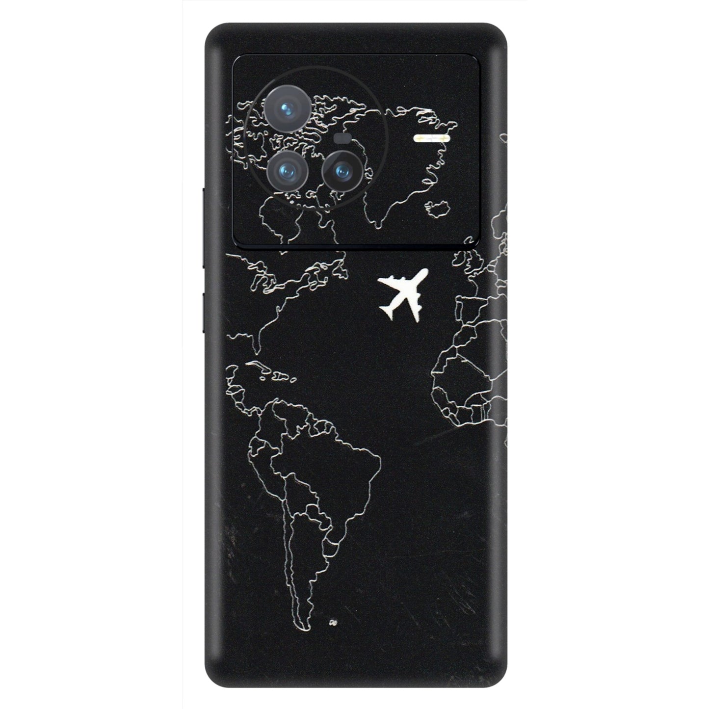 VIVO Z/V/X/T/U/S Series Phone Skins (All Models) - Never Ending Travel - 3D Embossed Finish (L-79) Vivo X80 (5G)
