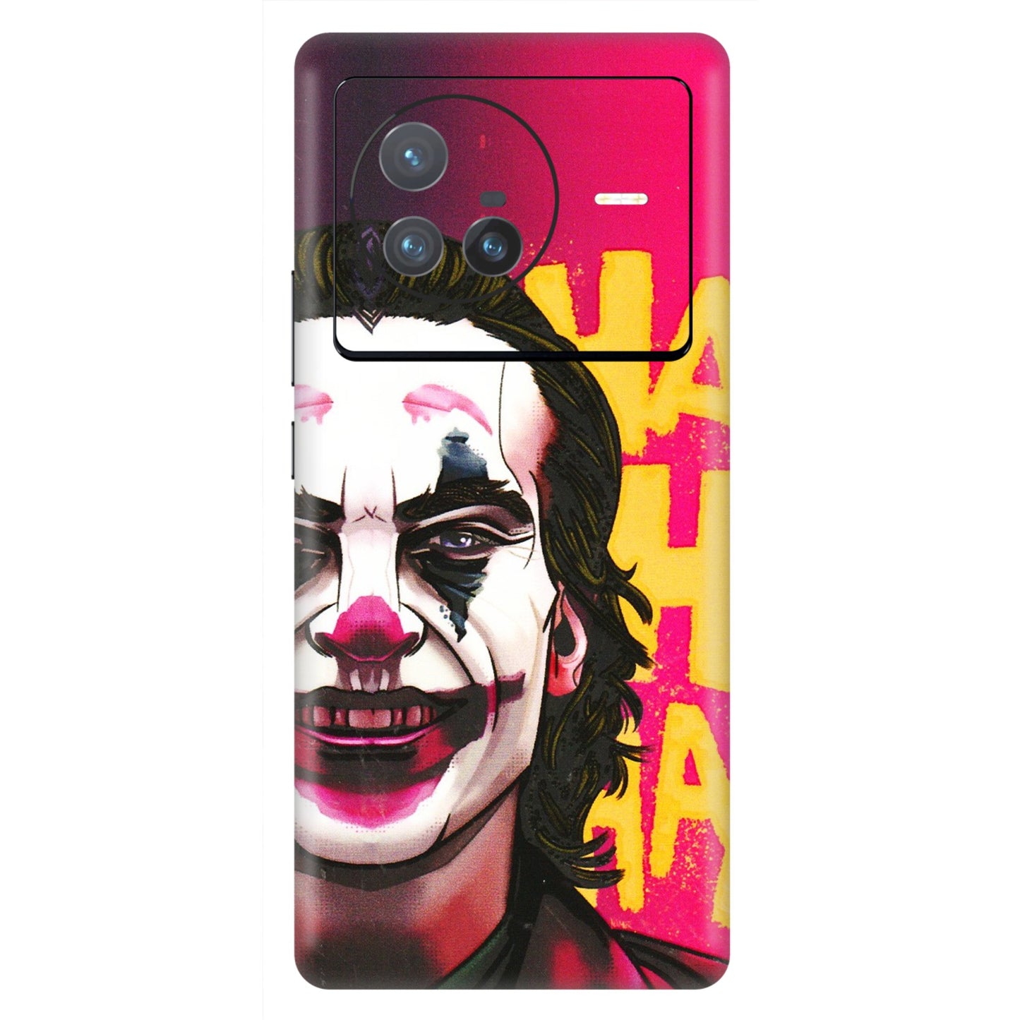 VIVO Z/V/X/T/U/S Series Phone Skins (All Models) - Joker Evil Laugh - 3D Embossed Finish (L-97) Vivo X80 (5G)