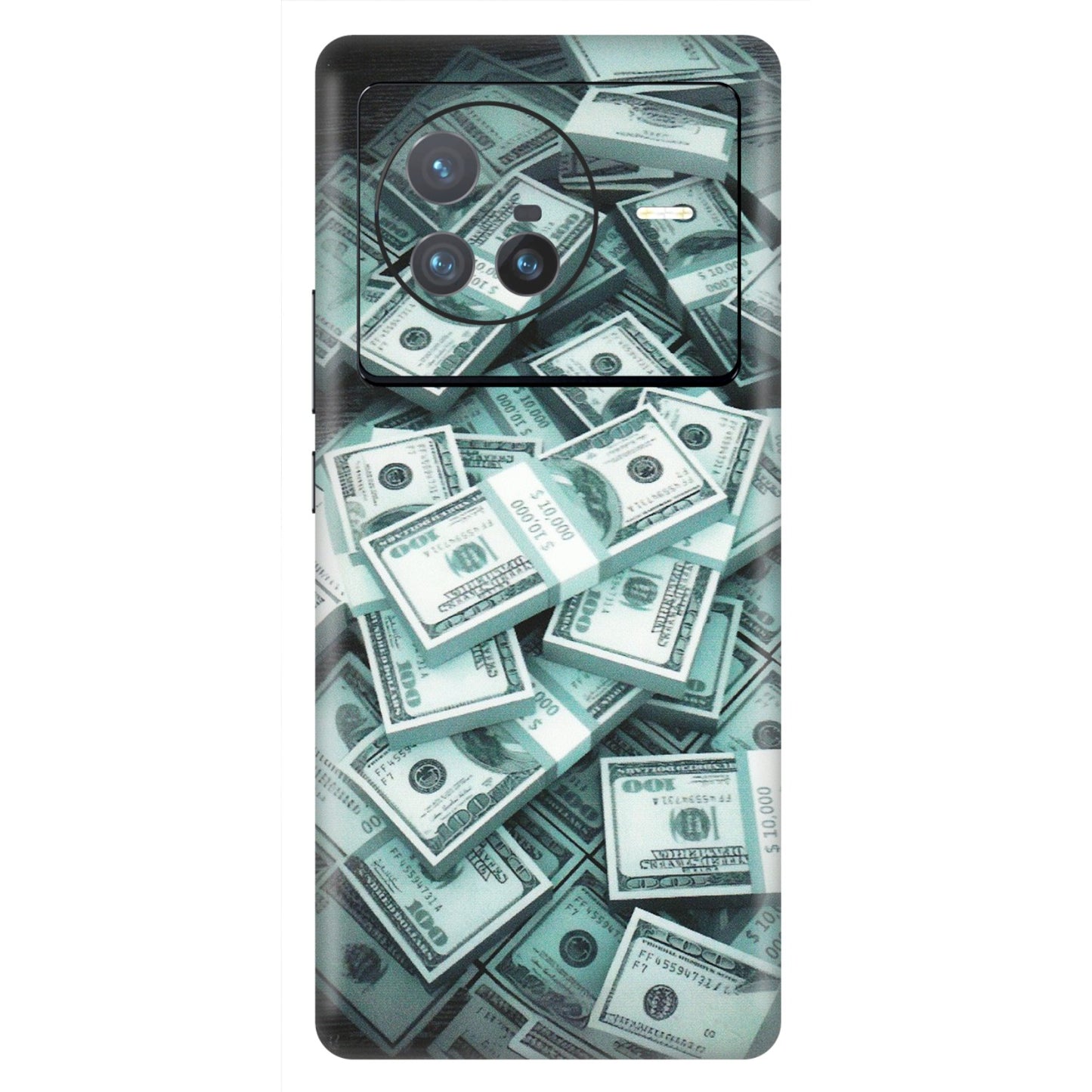 VIVO Z/V/X/T/U/S Series Phone Skins (All Models) - Hundred Dollar Bill - Matte Finish (M-162) Vivo X80 (5G)