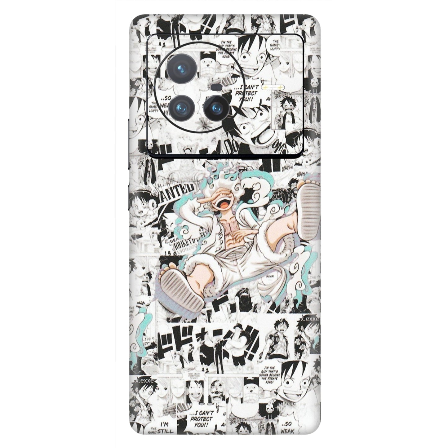 VIVO Z/V/X/T/U/S Series Phone Skins (All Models) - One Piece Comic - Matte Finish (M-168) Vivo X80 (5G)