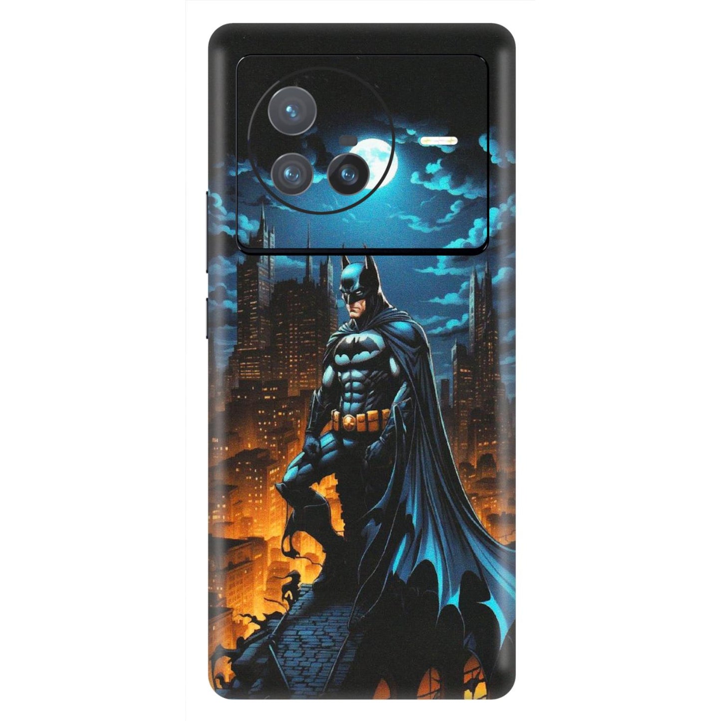 VIVO Z/V/X/T/U/S Series Phone Skins (All Models) - Batman Arkham City - Matte Finish (M-01) Vivo X80 (5G)
