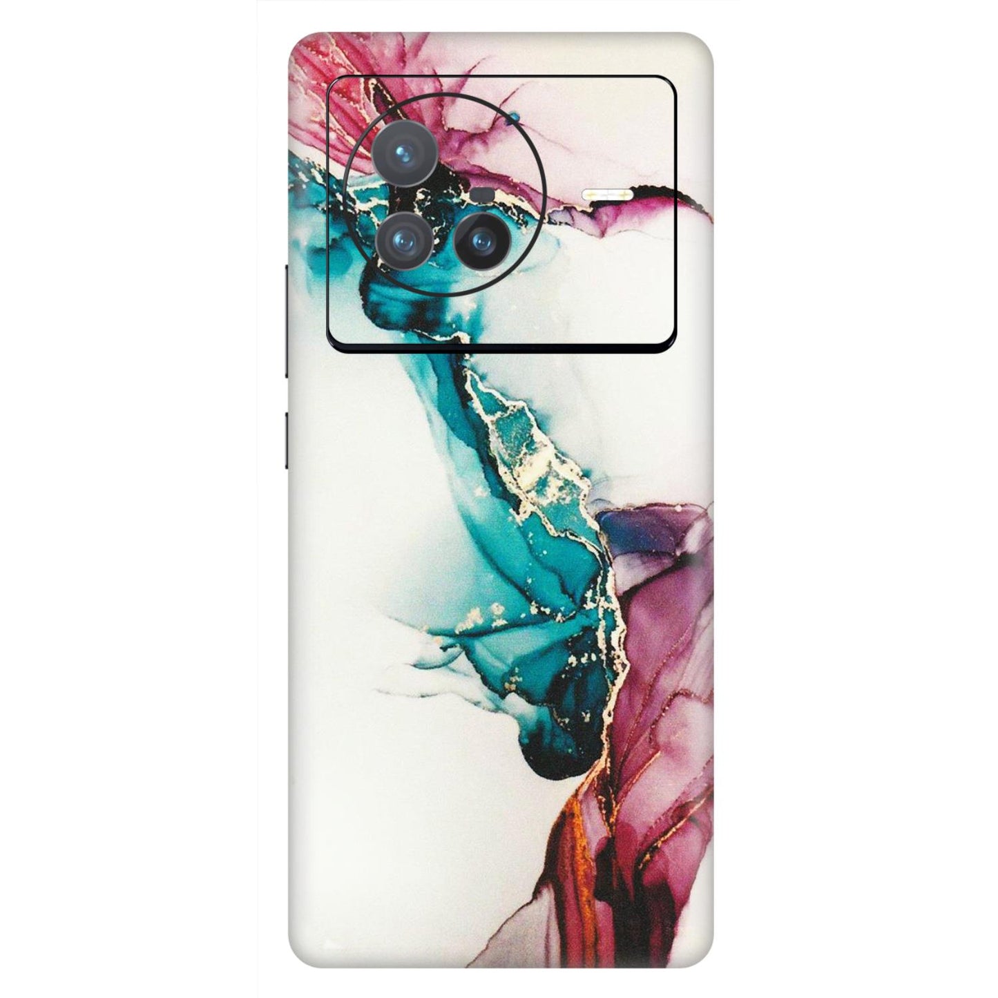 VIVO Z/V/X/T/U/S Series Phone Skins (All Models) - Elegant Marble - Matte Finish (M-81) Vivo X80 (5G)