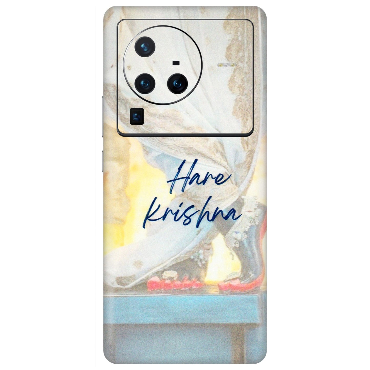 VIVO Z/V/X/T/U/S Series Phone Skins (All Models) - Hare Krishna - 3D Embossed Finish (L-03) Vivo X80 Pro (5G)