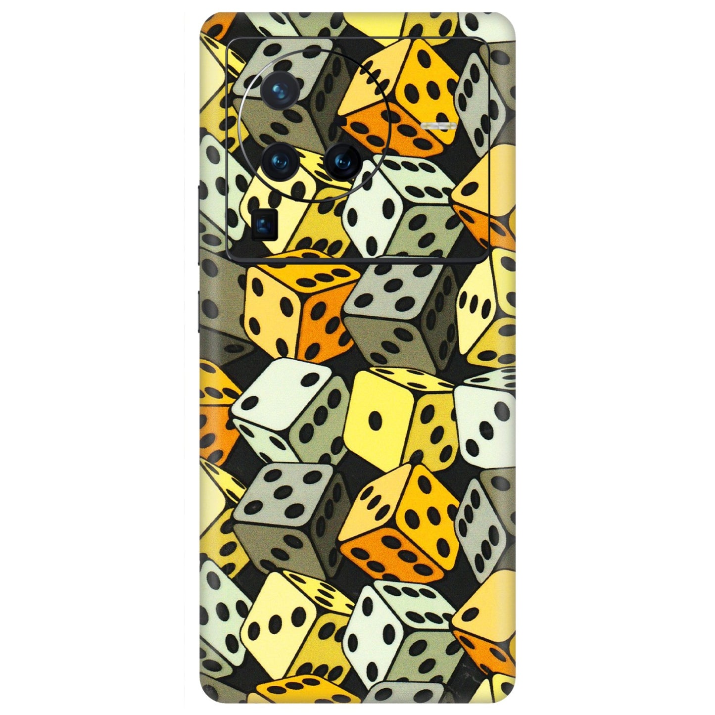 VIVO Z/V/X/T/U/S Series Phone Skins (All Models) - Dices Of Life - 3D Embossed Finish (L-04) Vivo X80 Pro (5G)