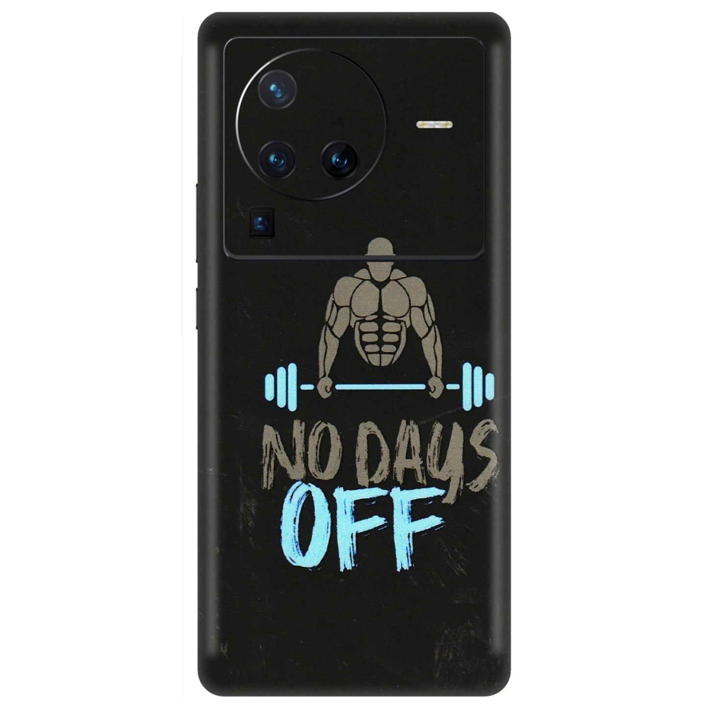 VIVO Z/V/X/T/U/S Series Phone Skins (All Models) - Gym Lover - 3D Embossed Finish (L-127) Vivo X80 Pro (5G)