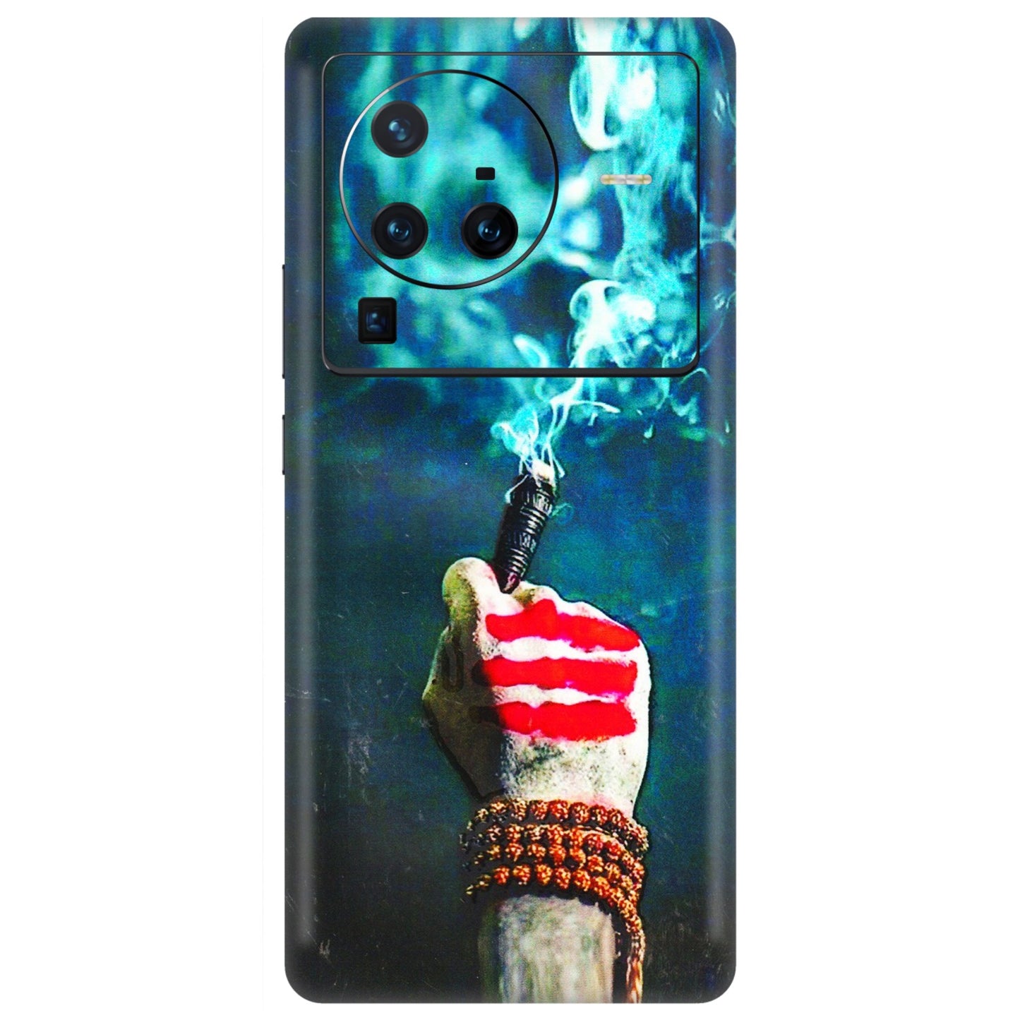 VIVO Z/V/X/T/U/S Series Phone Skins (All Models) - Mahadev Bhakt - 3D Embossed Finish (L-146) Vivo X80 Pro (5G)