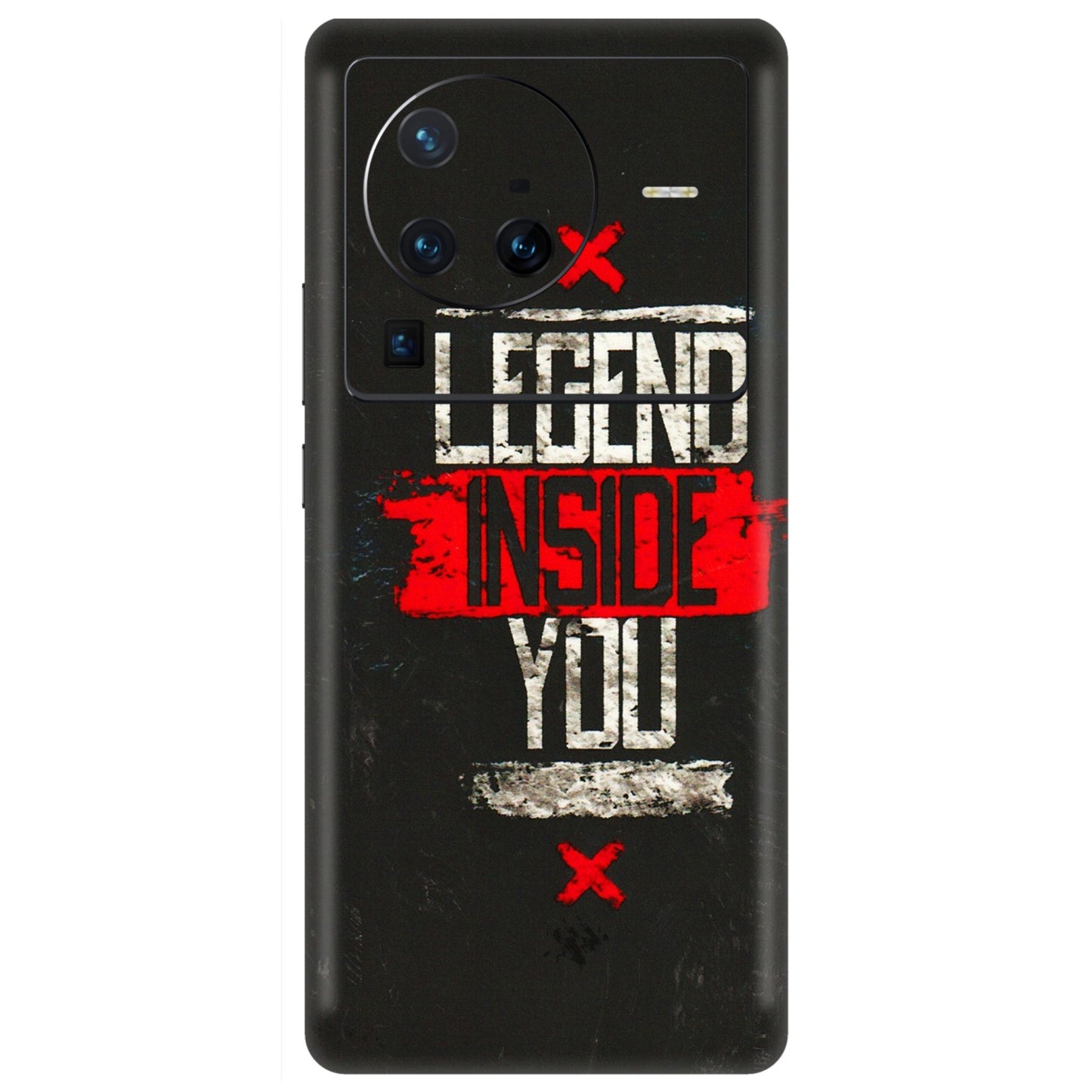 VIVO Z/V/X/T/U/S Series Phone Skins (All Models) - Legend Inside You - 3D Embossed Finish (L-186) Vivo X80 Pro (5G)