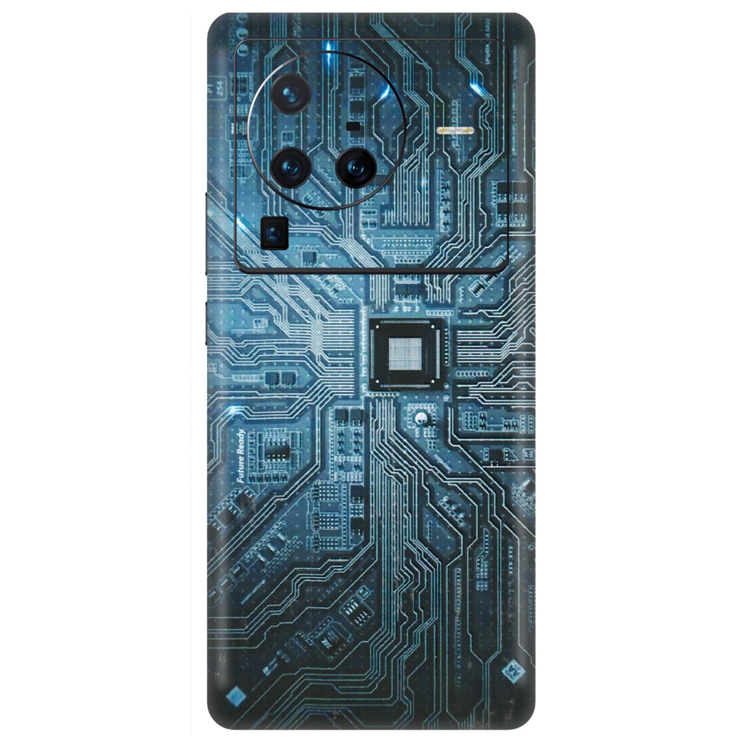 VIVO Z/V/X/T/U/S Series Phone Skins (All Models) - Original Circuit - 3D Embossed Finish (L-267) Vivo X80 Pro (5G)