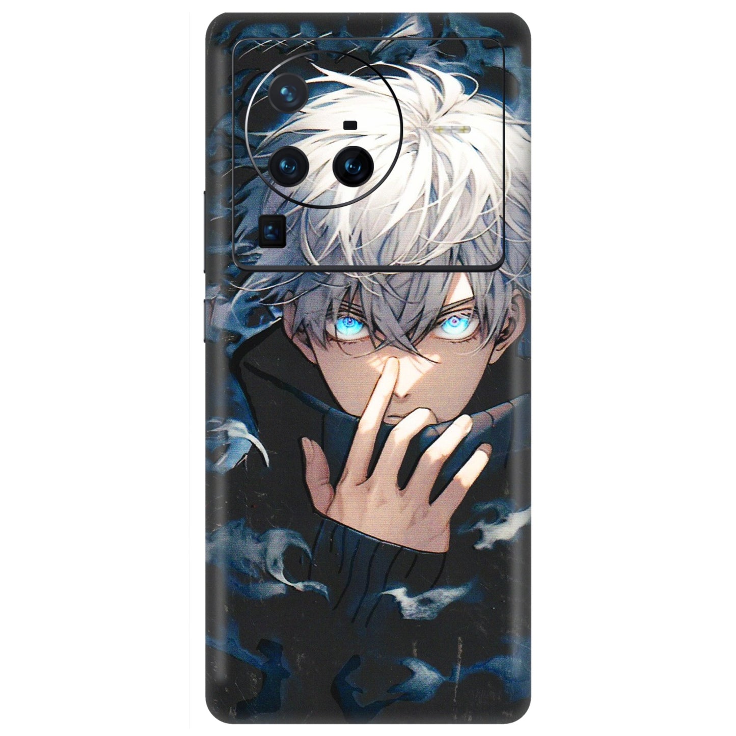 VIVO Z/V/X/T/U/S Series Phone Skins (All Models) - New Jujutsu Kaisen Anime - 3D Embossed Finish (L-313) Vivo X80 Pro (5G)