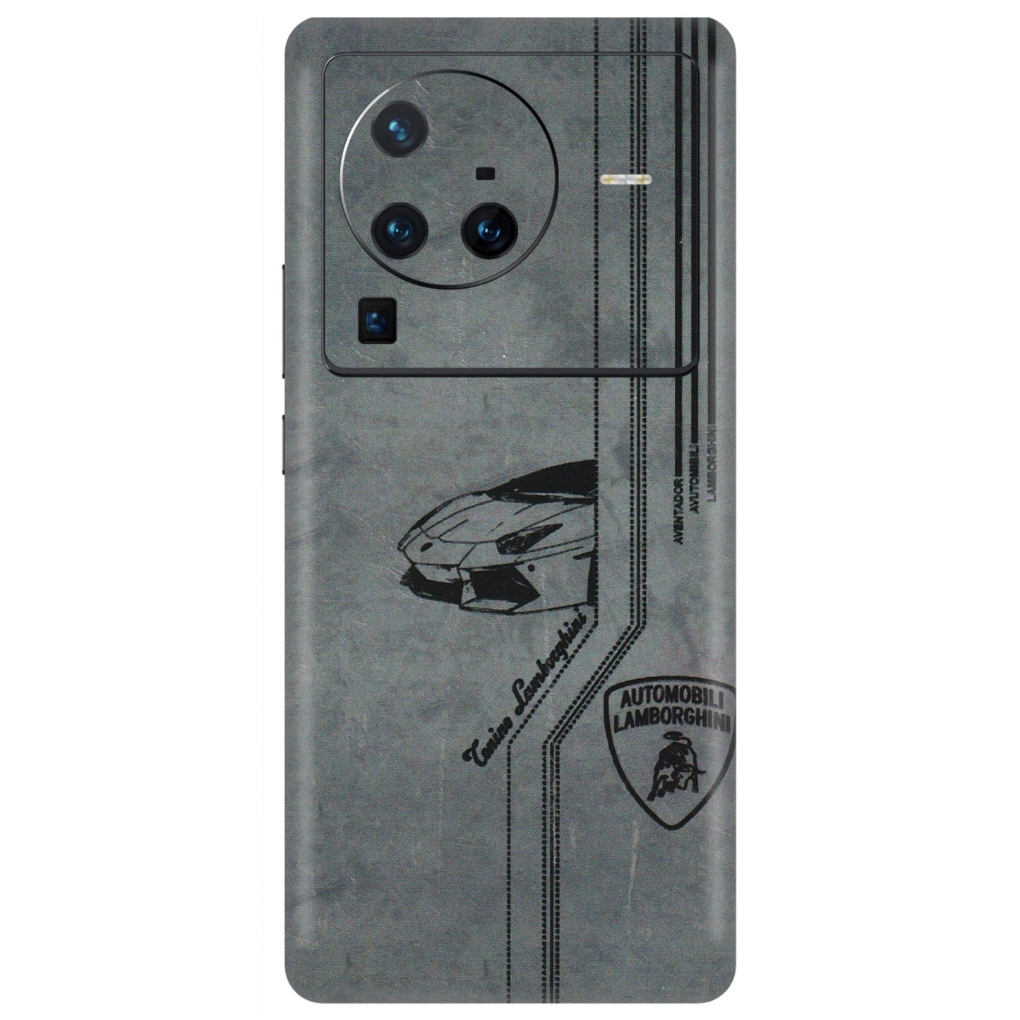 VIVO Z/V/X/T/U/S Series Phone Skins (All Models) - New Lamborgini Aventador - 3D Embossed Finish (L-321) Vivo X80 Pro (5G)