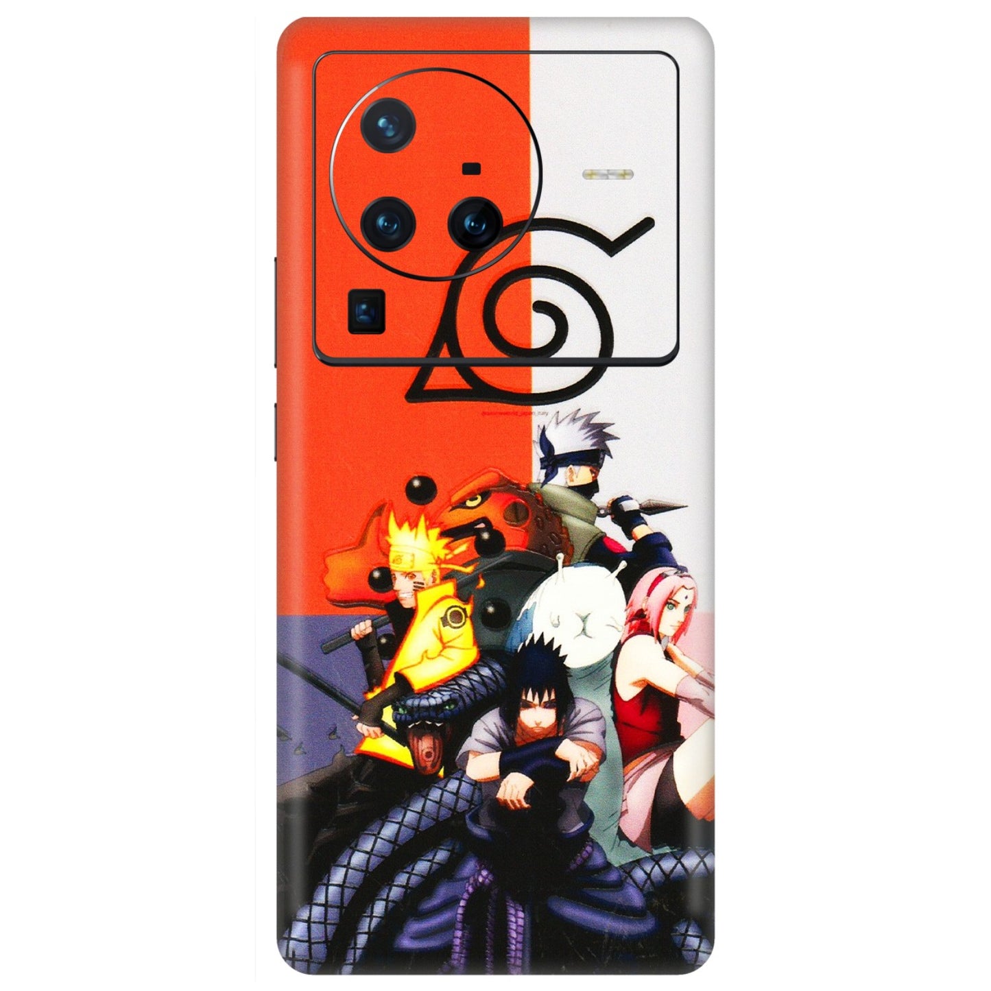 VIVO Z/V/X/T/U/S Series Phone Skins (All Models) - Naruto Final Fight - 3D Embossed Finish (L-33) Vivo X80 Pro (5G)