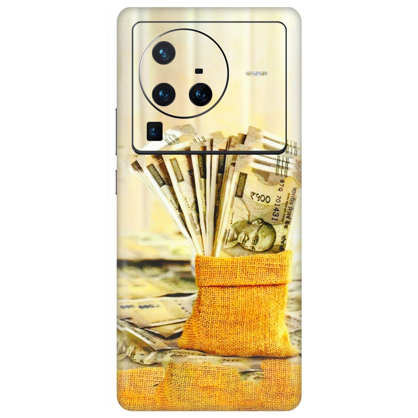 VIVO Z/V/X/T/U/S Series Phone Skins (All Models) - Show Me The Money - 3D Embossed Finish (L-52) Vivo X80 Pro (5G)