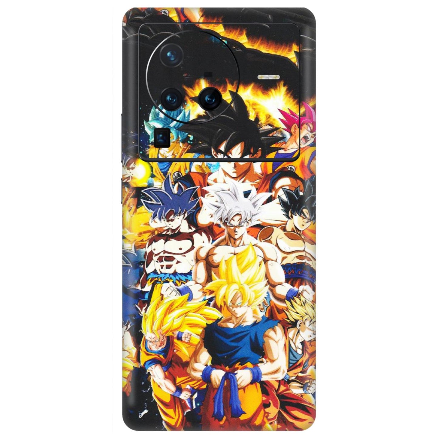 VIVO Z/V/X/T/U/S Series Phone Skins (All Models) - Ultimate Dragon Ball Z - Matte Finish (M-100) Vivo X80 Pro (5G)