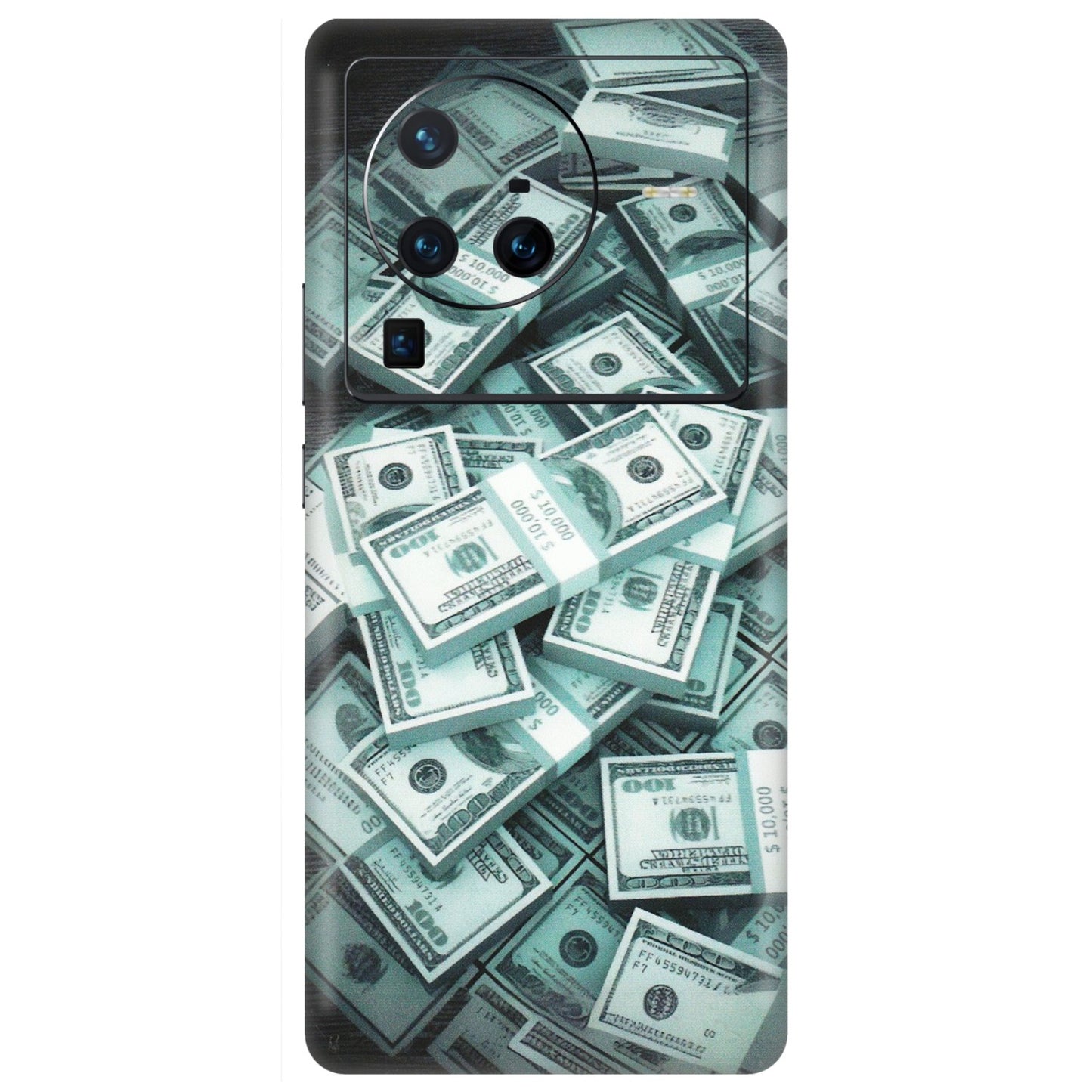 VIVO Z/V/X/T/U/S Series Phone Skins (All Models) - Hundred Dollar Bill - Matte Finish (M-162) Vivo X80 Pro (5G)